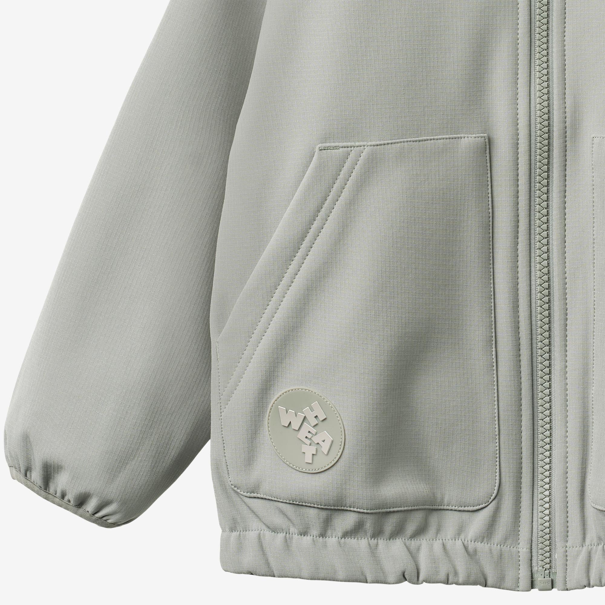 wheat-alleo-softshelljacke-grau-outdoorjacke-15000mm image 5
