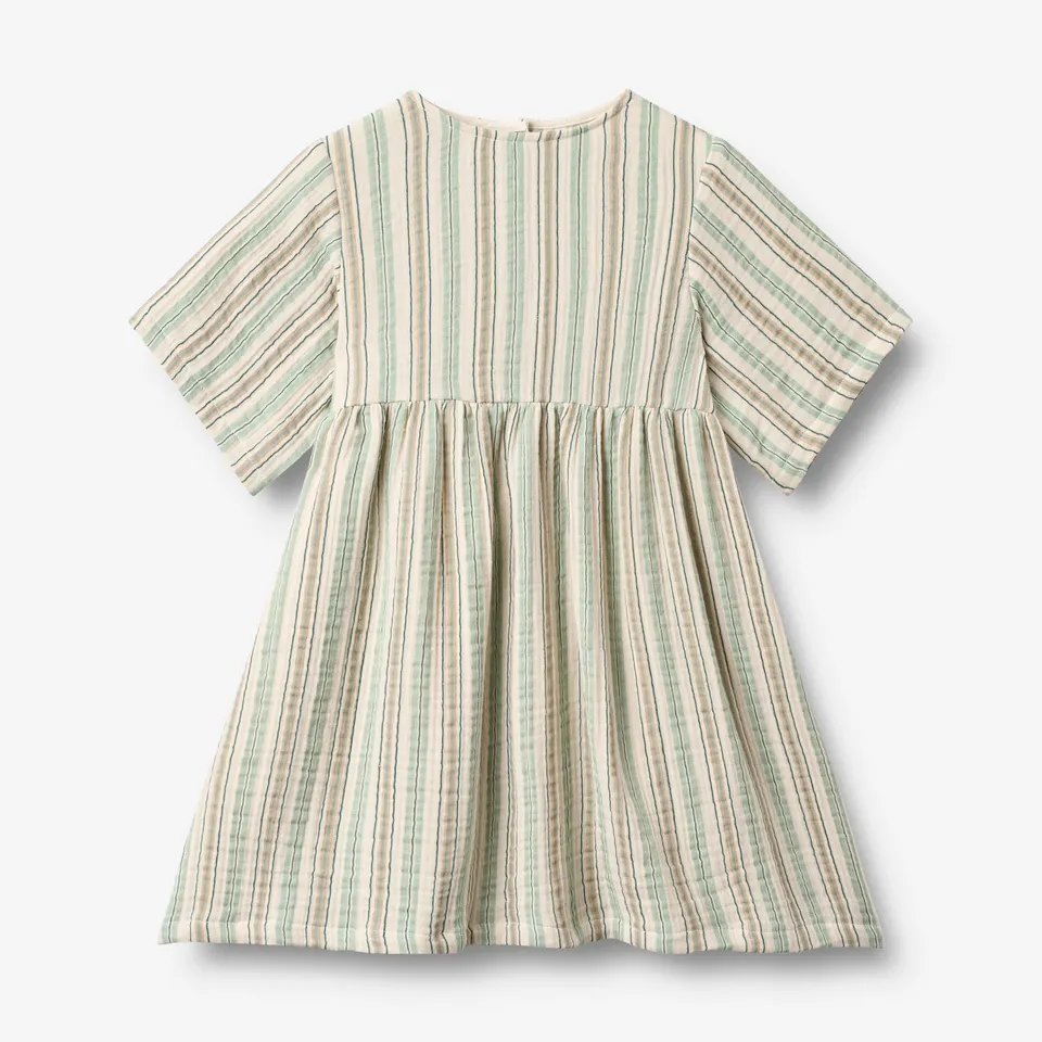 wheat-elodie-kleid-summer-stripe-bio-baumwolle-kurzarm image 1