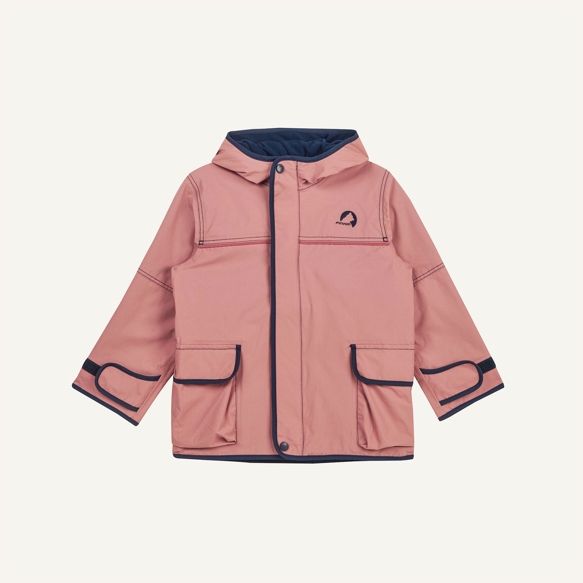 finkid-husky-tuulis-eko-parka-navy-dove-110-120-recycling image 6
