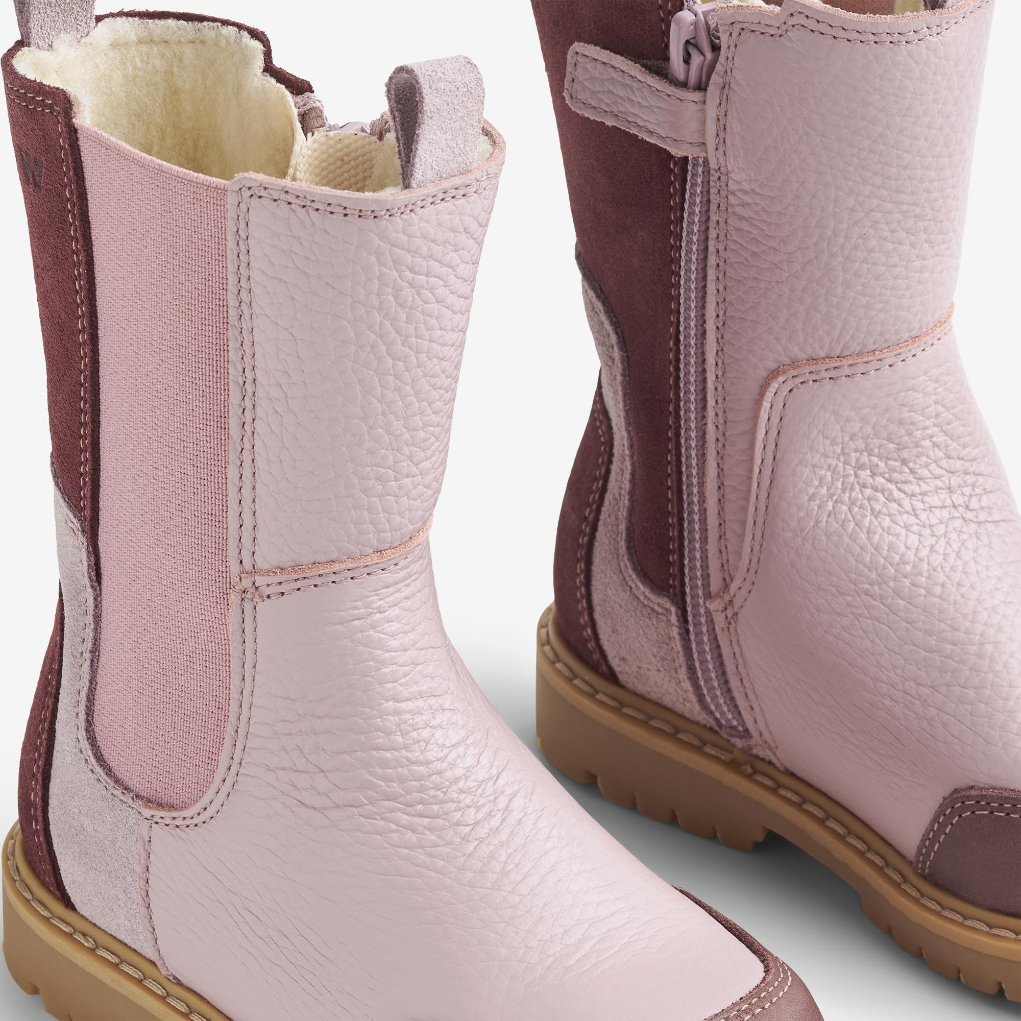 wheat-sonni-tex-chelsea-stiefel-soft-lilac-leder image 6
