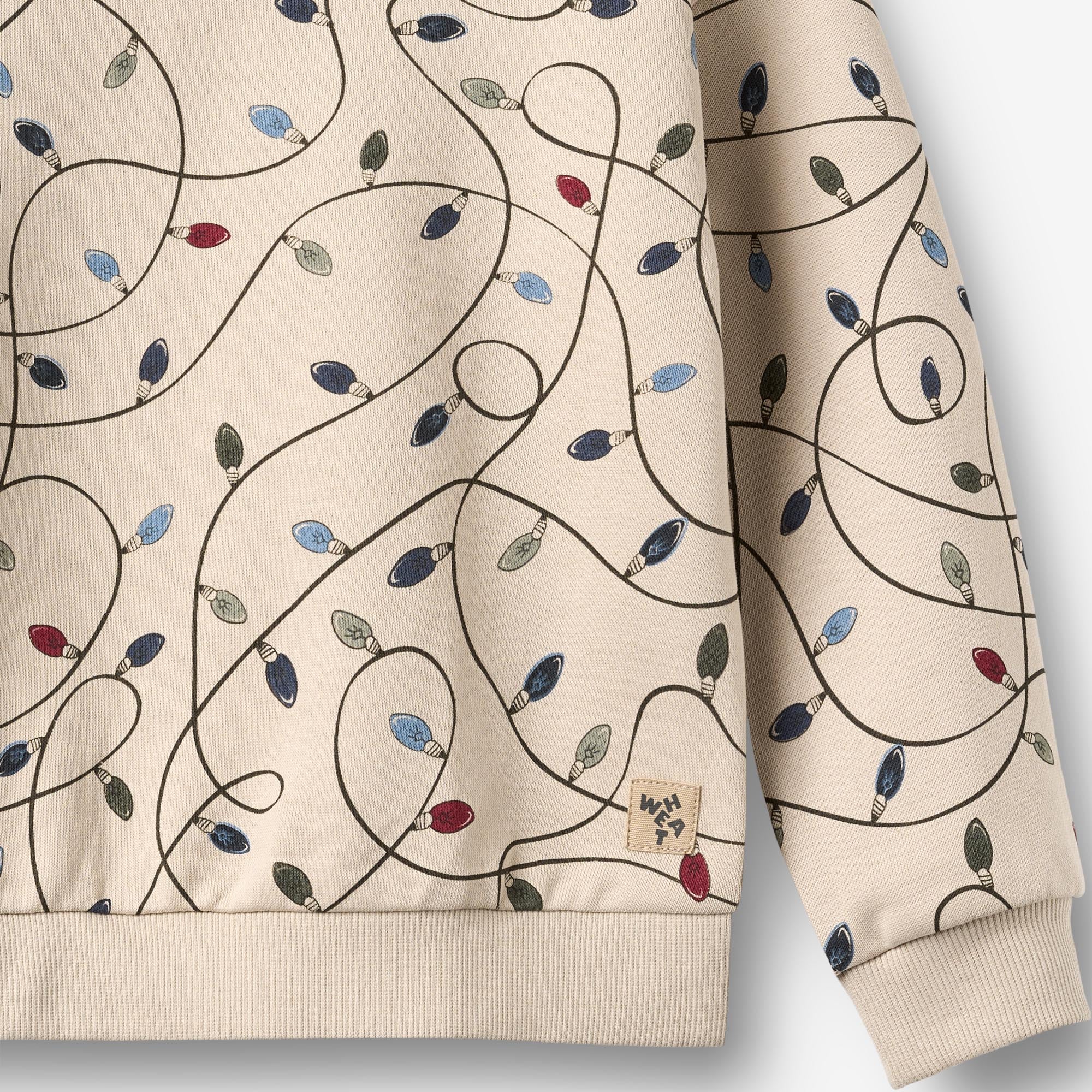 wheat-sandro-sweatshirt-kinder-bio-baumwolle-lichterkette image 3