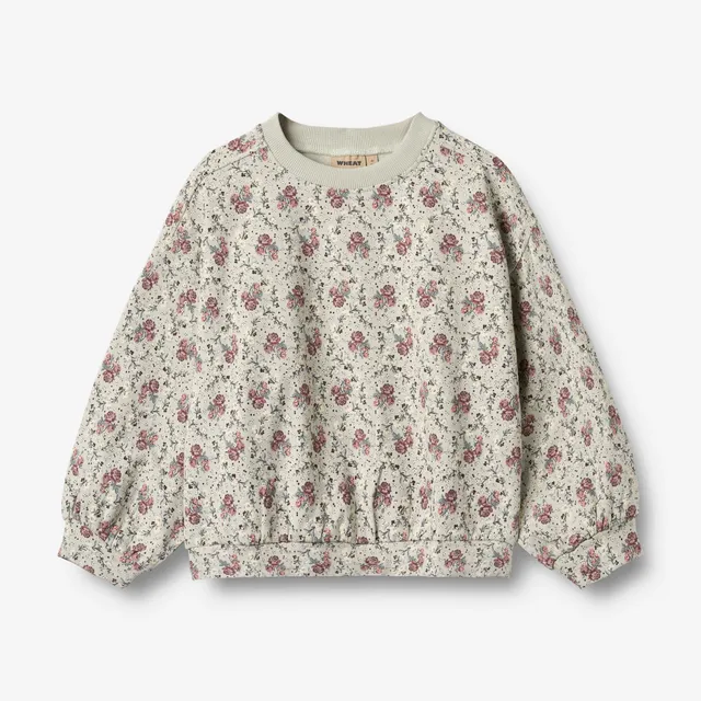 wheat-lia-sweatshirt-slightly-green-flowers-m-dchen-bio image 1