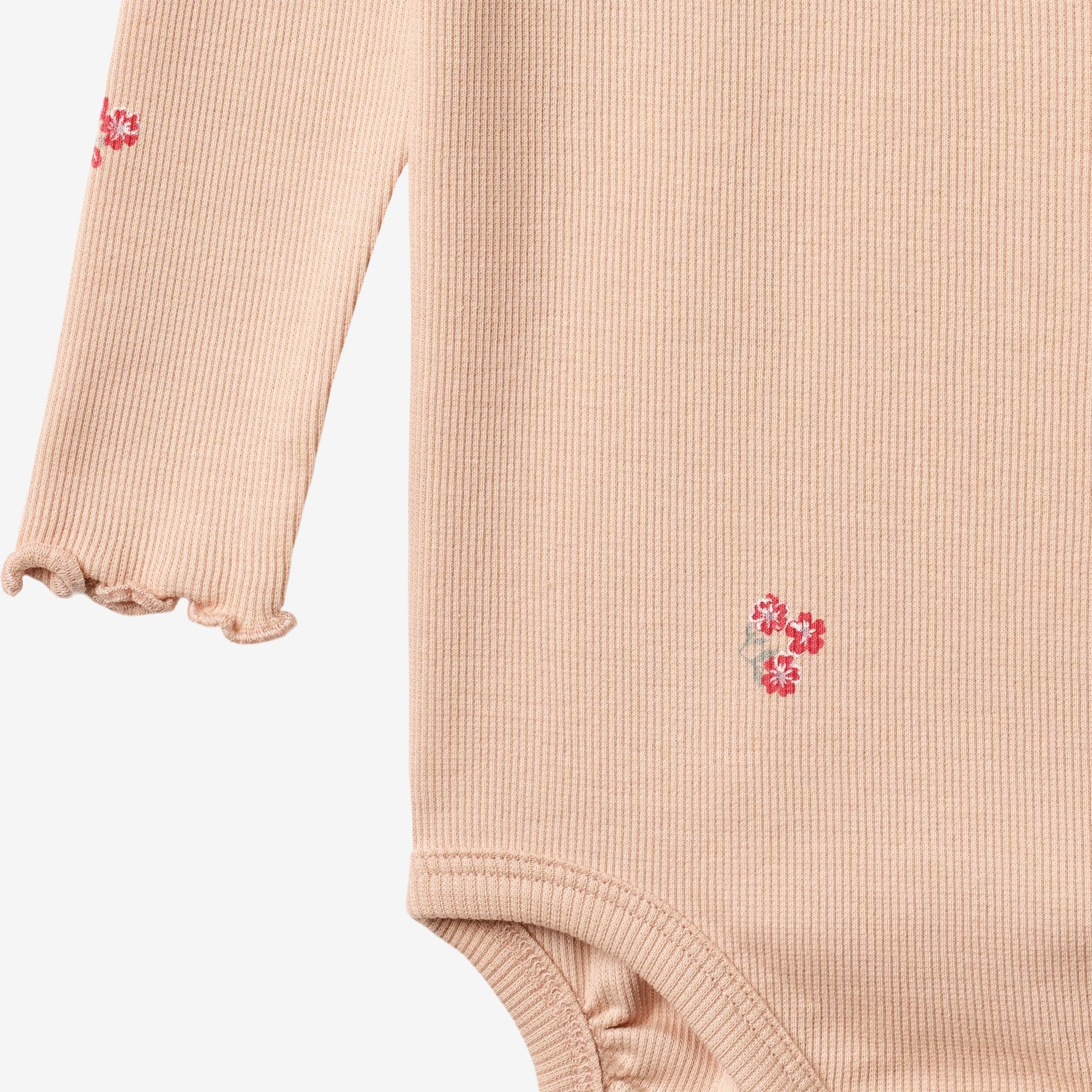 wheat-clothing-body-rie-rose-flowers-langarm-bio-m-dchen image 3