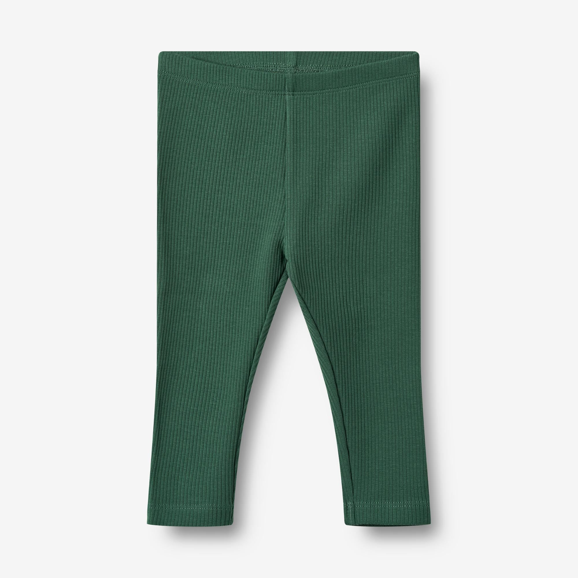 wheat-jules-baby-leggings-gr-n-bio-baumwolle-ripp image 1