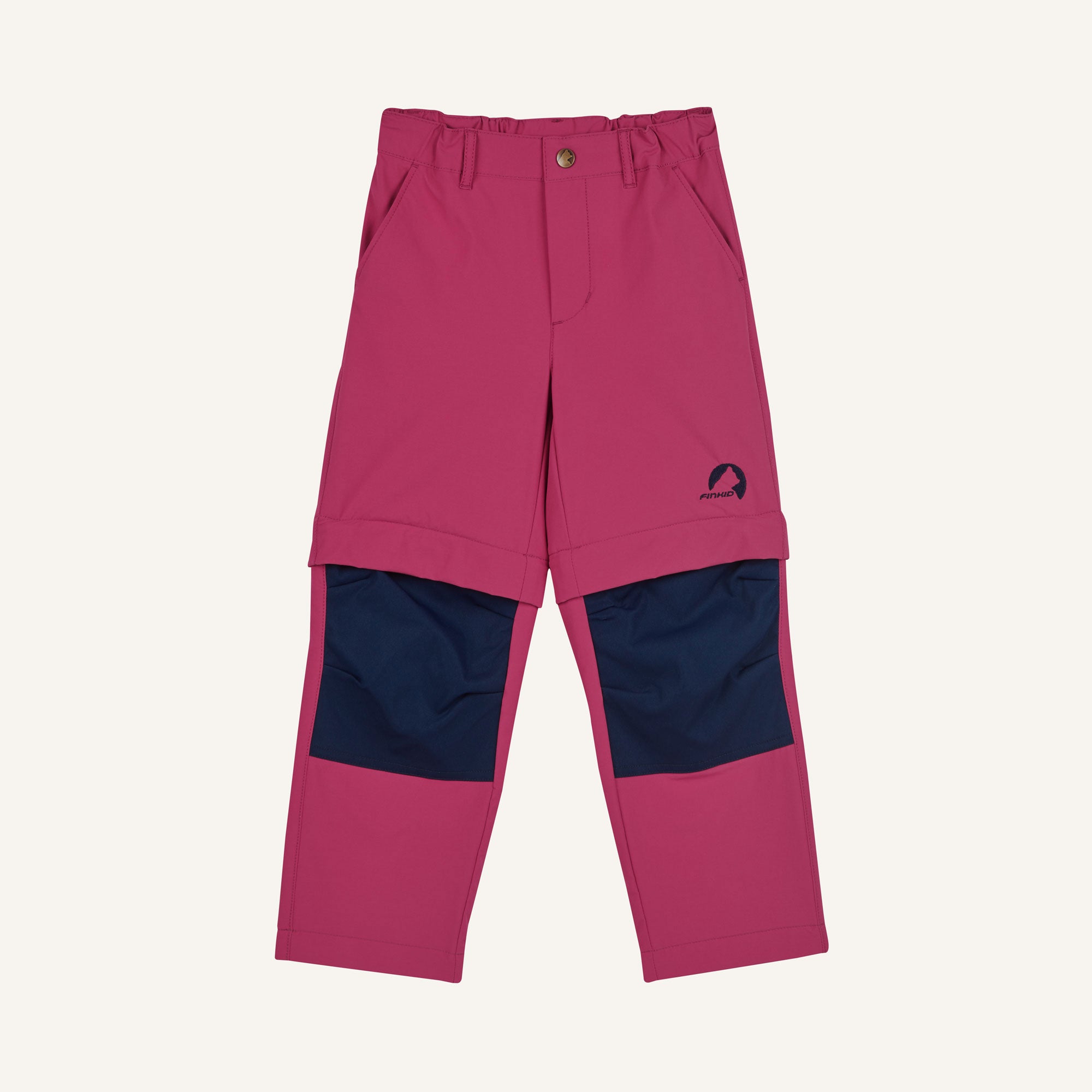 finkid-husky-urakka-move-zip-hose-beet-red-100-110 image 5