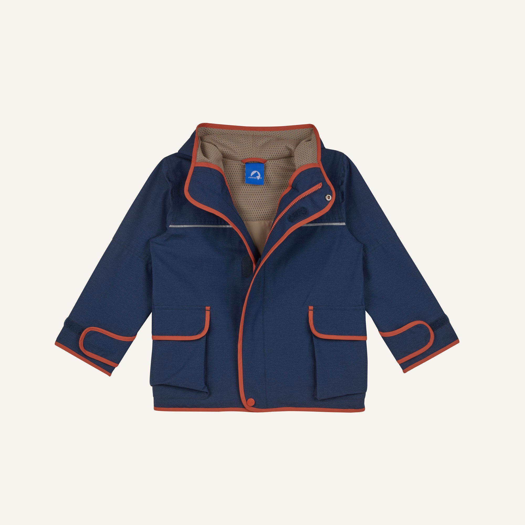 finkid-tuulis-denim-kinder-parka-denim-fox-10000mm image 2