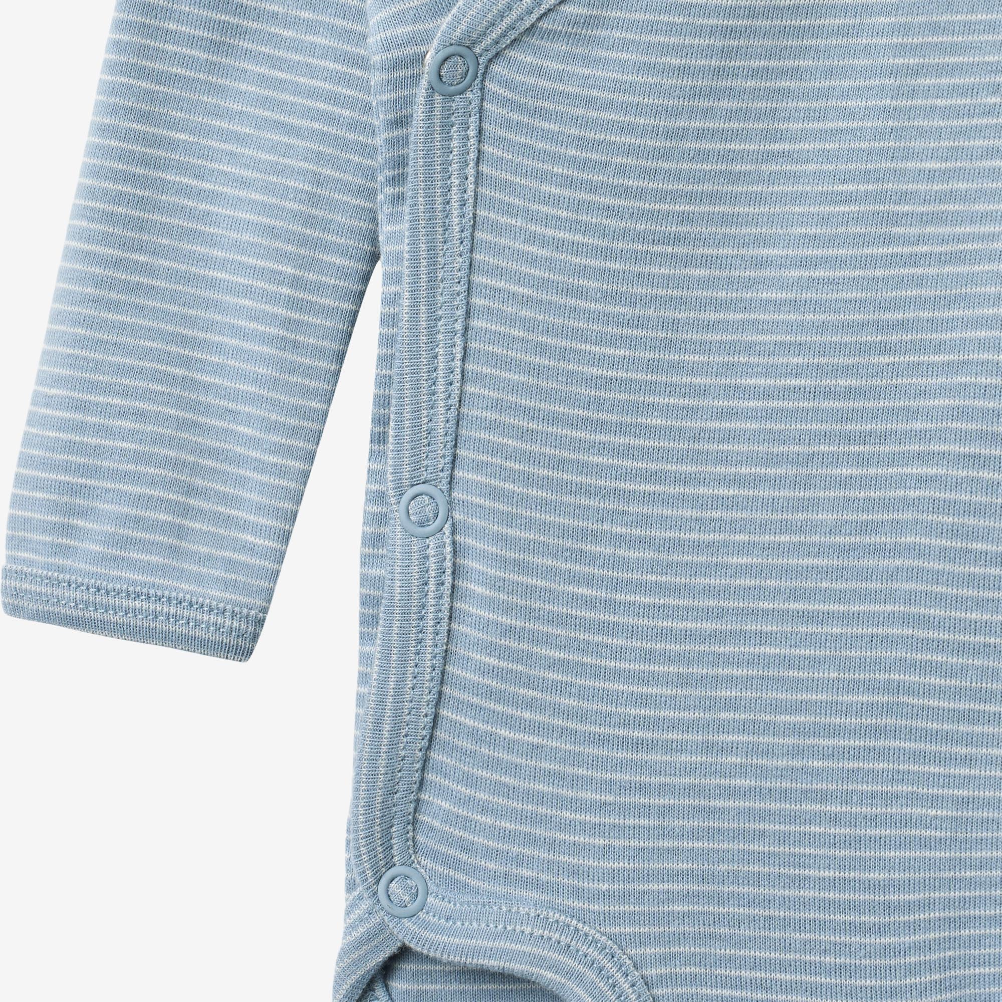 wheat-pil-wickelbody-langarm-faded-blue-stripe-bio-baumwolle image 4