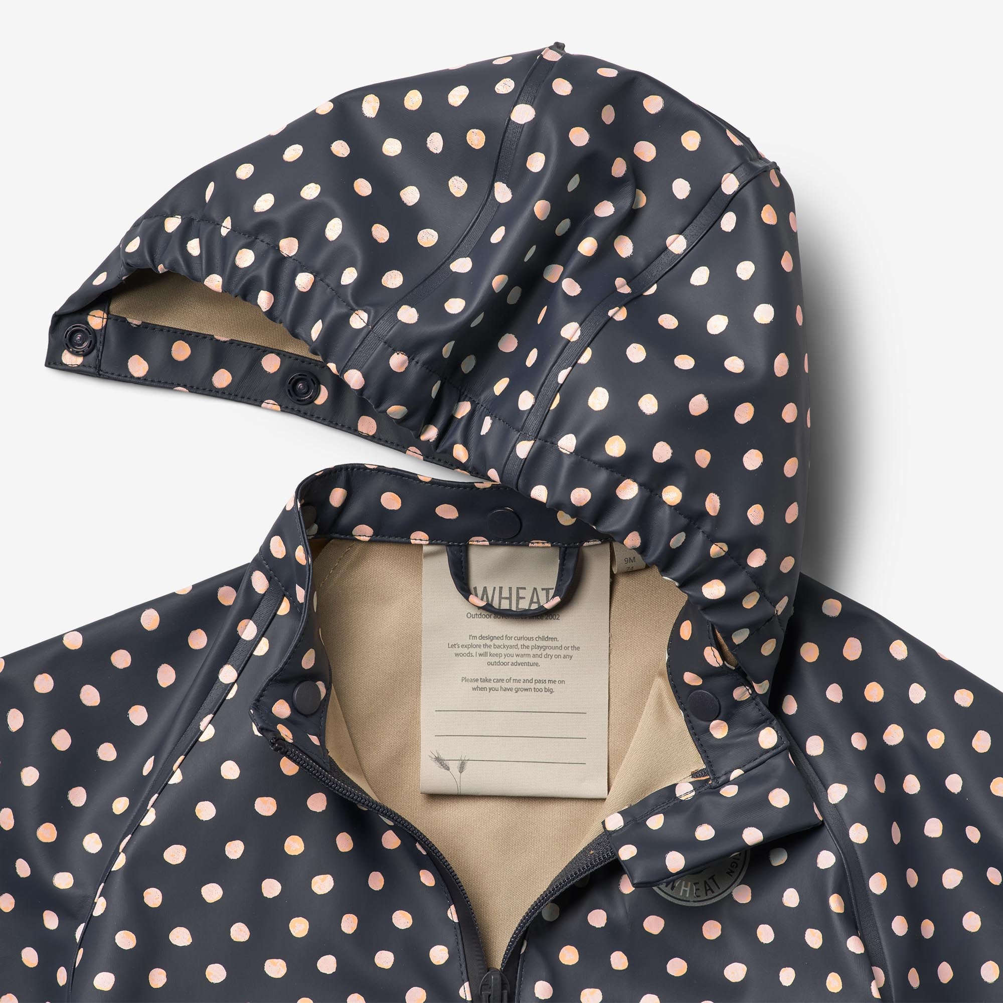 wheat-outerwear-chardy-jacket-regenjacke-ink-dots-80 image 3