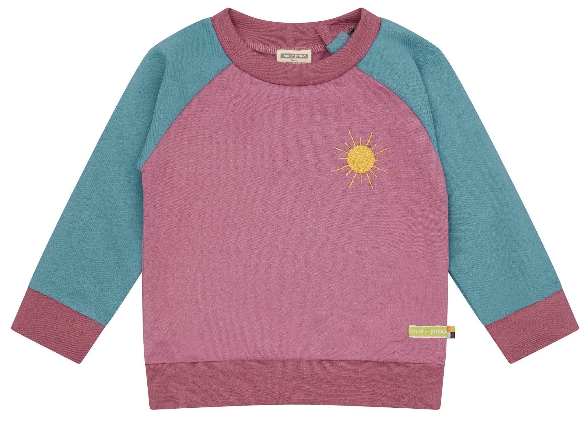 loud-proud-classics-sweatshirt-colorblock-pullover-98-104 image 4