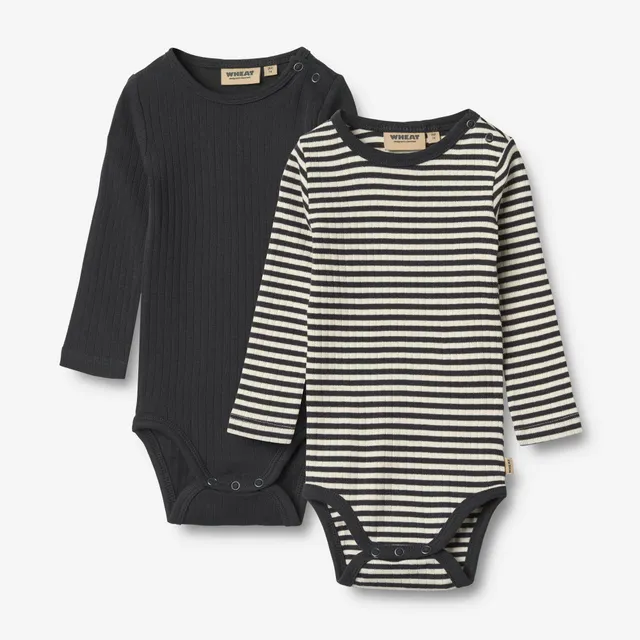 wheat-spencer-body-navy-rib-stripe-bio-baumwolle-2er image 1