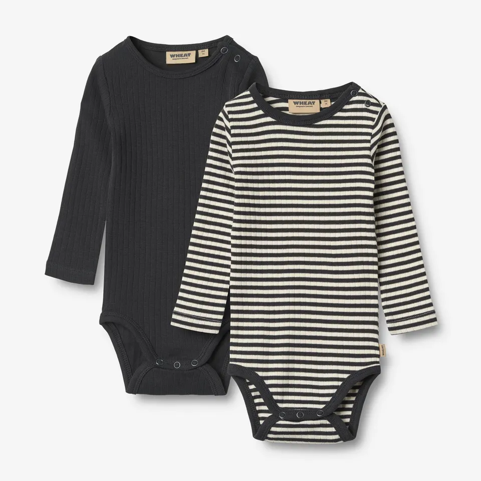 wheat-spencer-body-navy-rib-stripe-bio-baumwolle-2er image 1