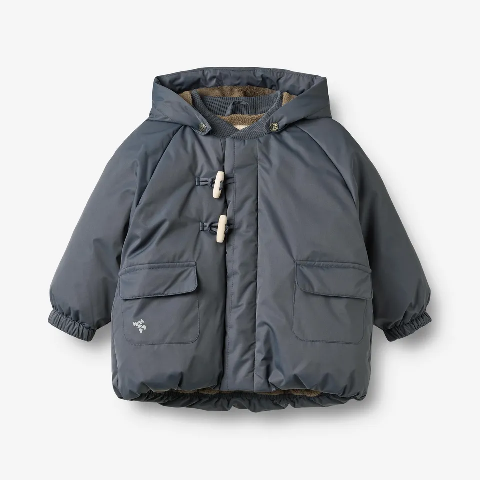 wheat-billo-pufferjacke-greyblue-thinsulate-baby image 1