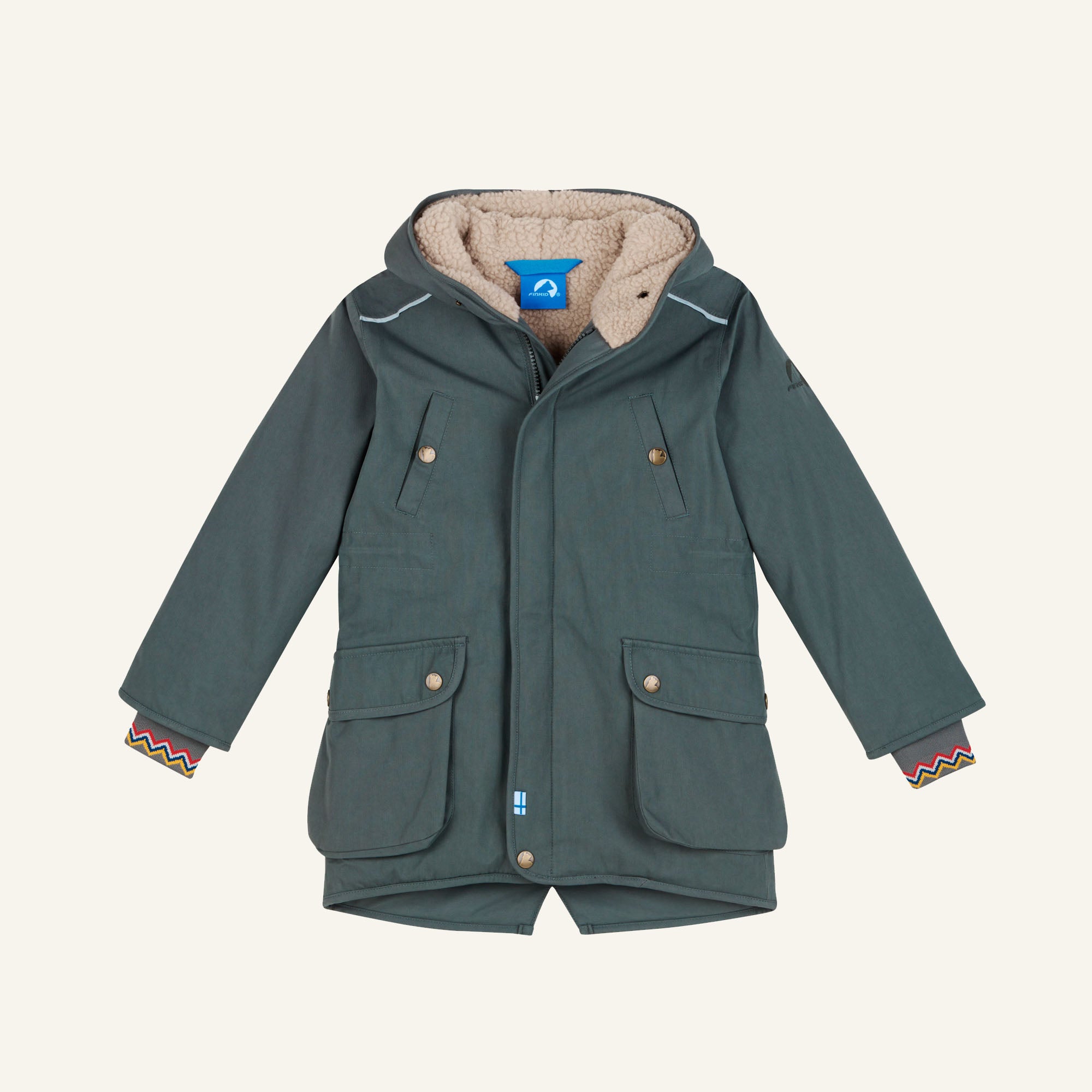 finkid-husky-tuulikki-winterparka-kinder-denim-teddyfutter image 6