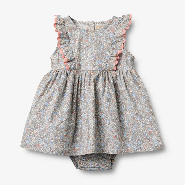 wheat-sofia-dress-suit-air-blue-flowers-bio-kleid image 1