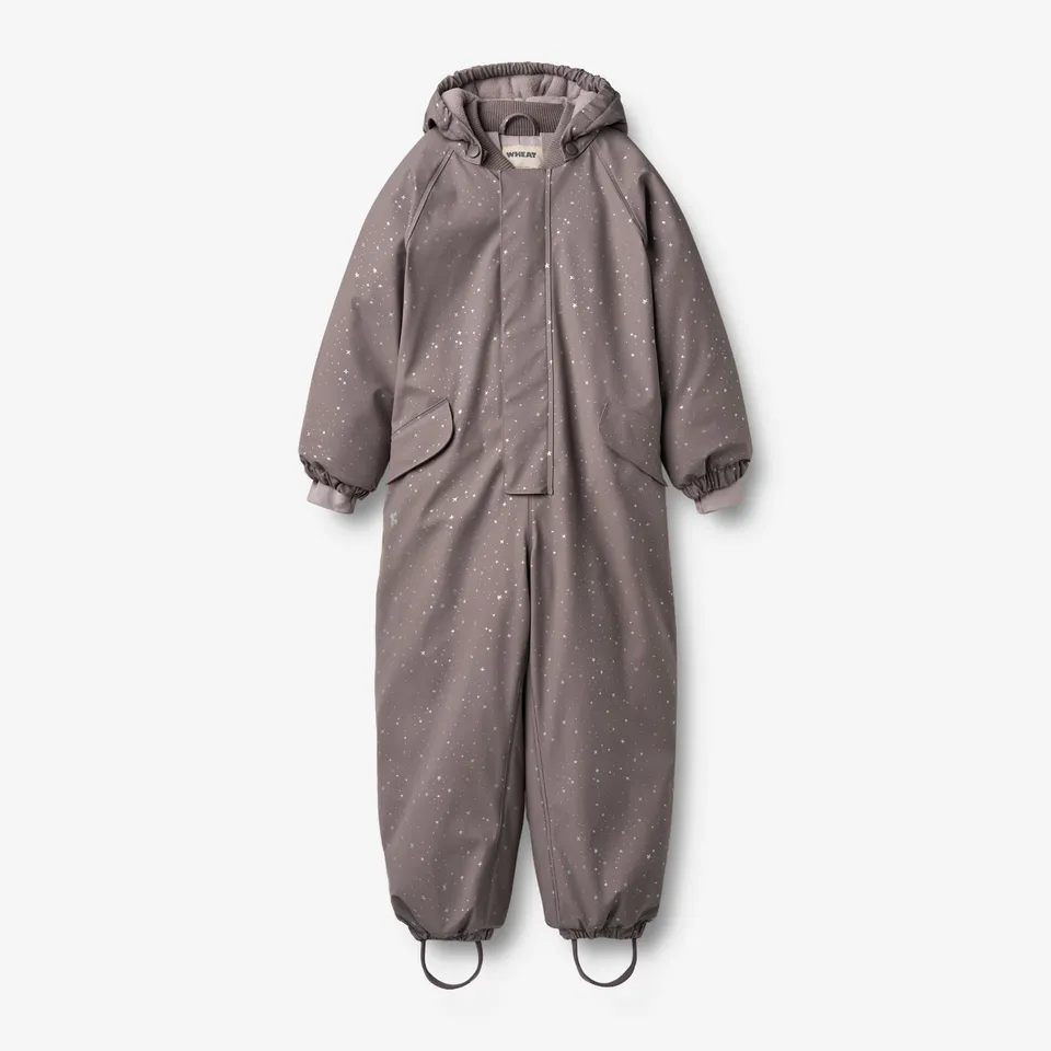 wheat-ludo-wintersuit-purple-stone-stars-wasserdicht image 1