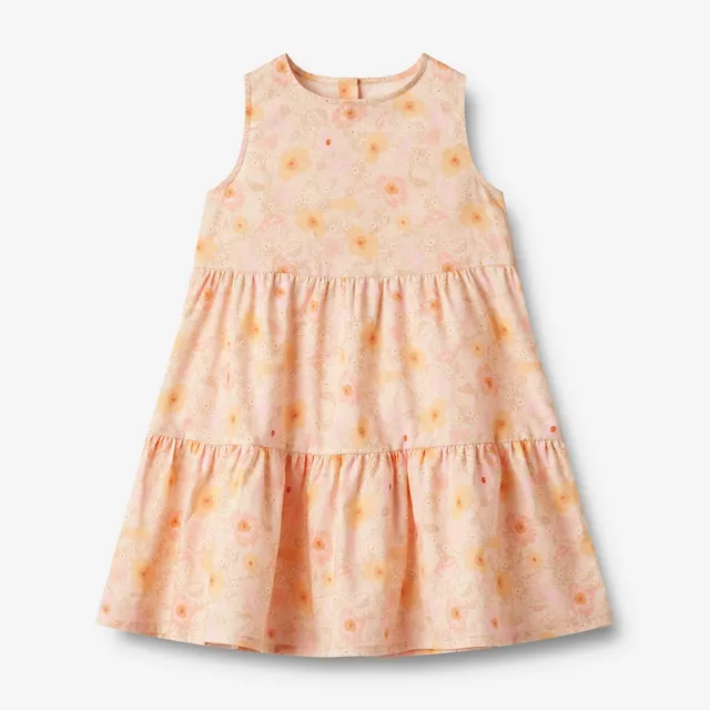 wheat-luise-kleid-alabaster-flower-bobbles-bio image 1
