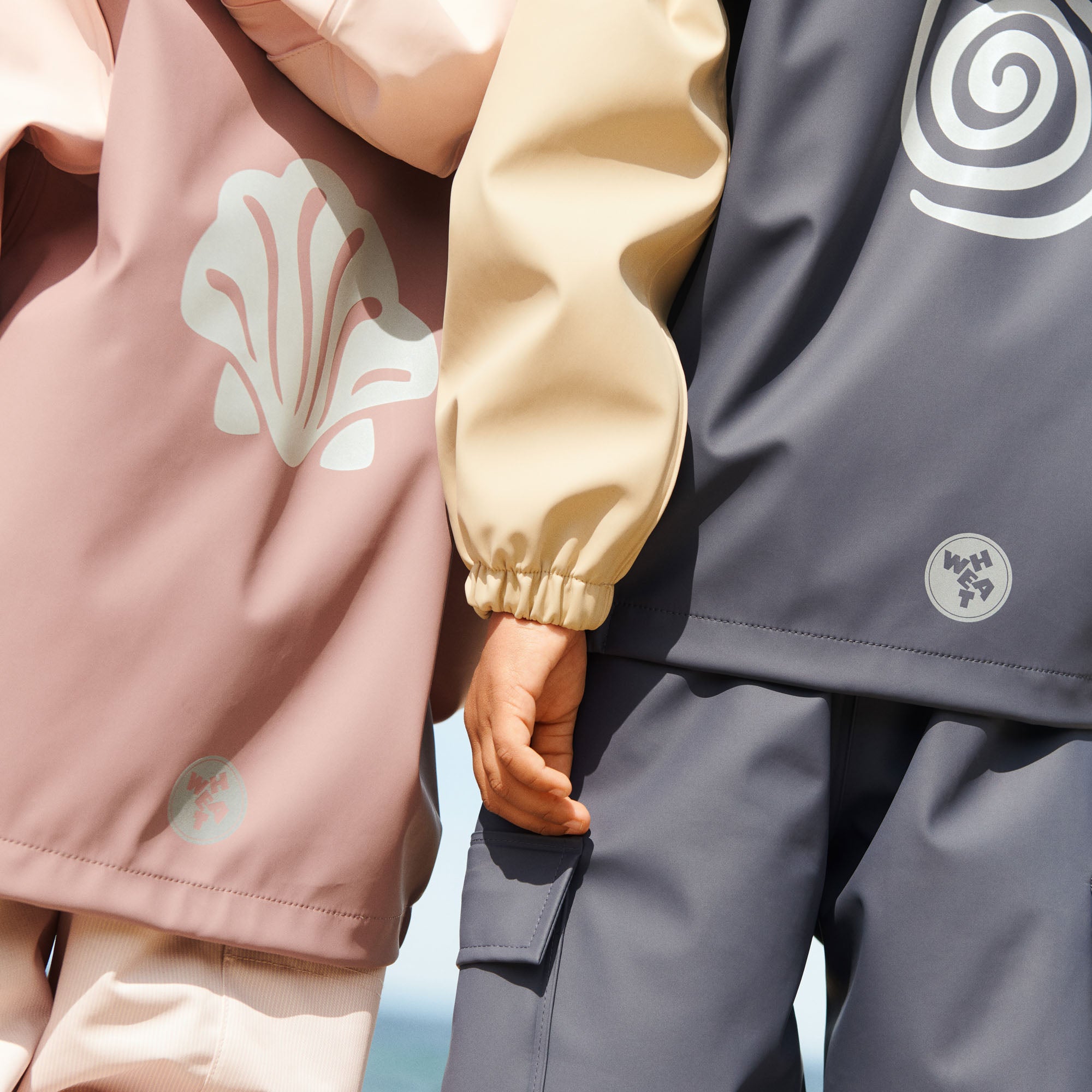 wheat-lovoa-regenjacke-dusty-lilac-wasserdicht-kinder image 2