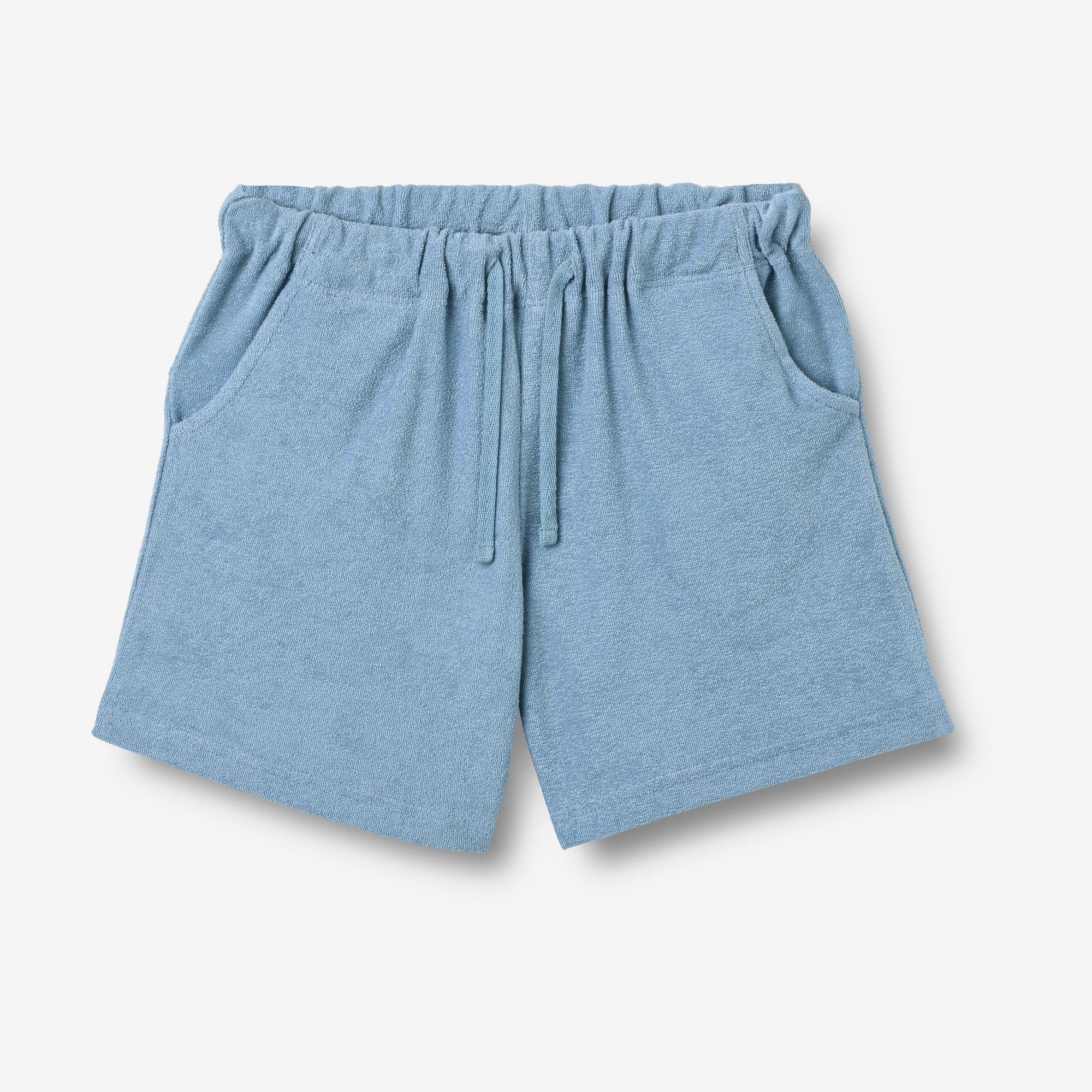 wheat-shorts-kalle-faded-denim-sweatshorts-bio-baumwolle image 1