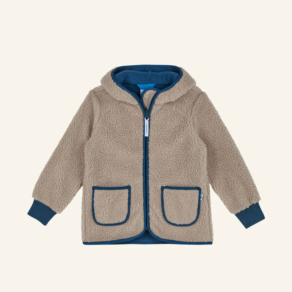 finkid-husky-makea-teddyfleecejacke-kinder-falcon image 1