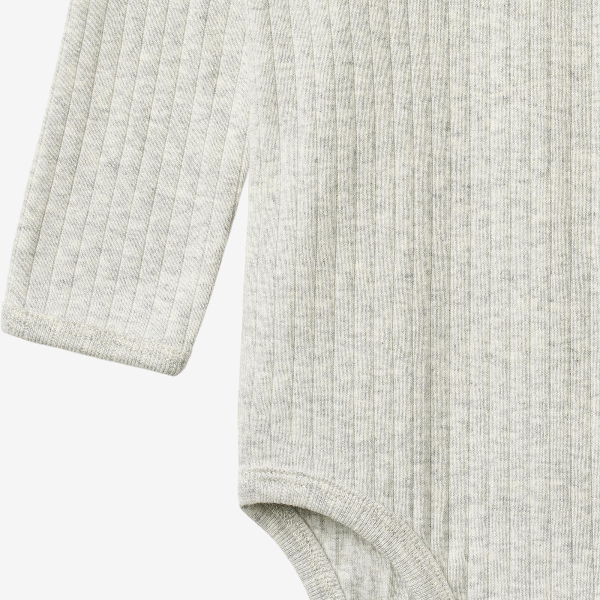 wheat-berti-body-langarm-melange-grey-bio-baumwolle image 3