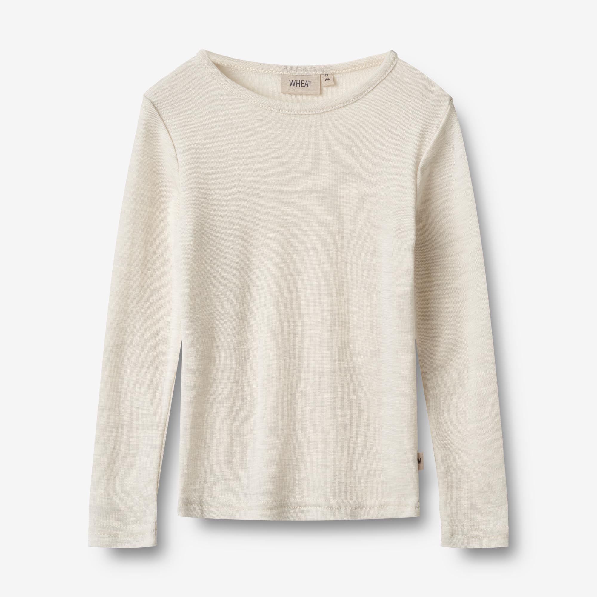 wheat-alfie-wollshirt-junior-eggshell-melange-merino image 1