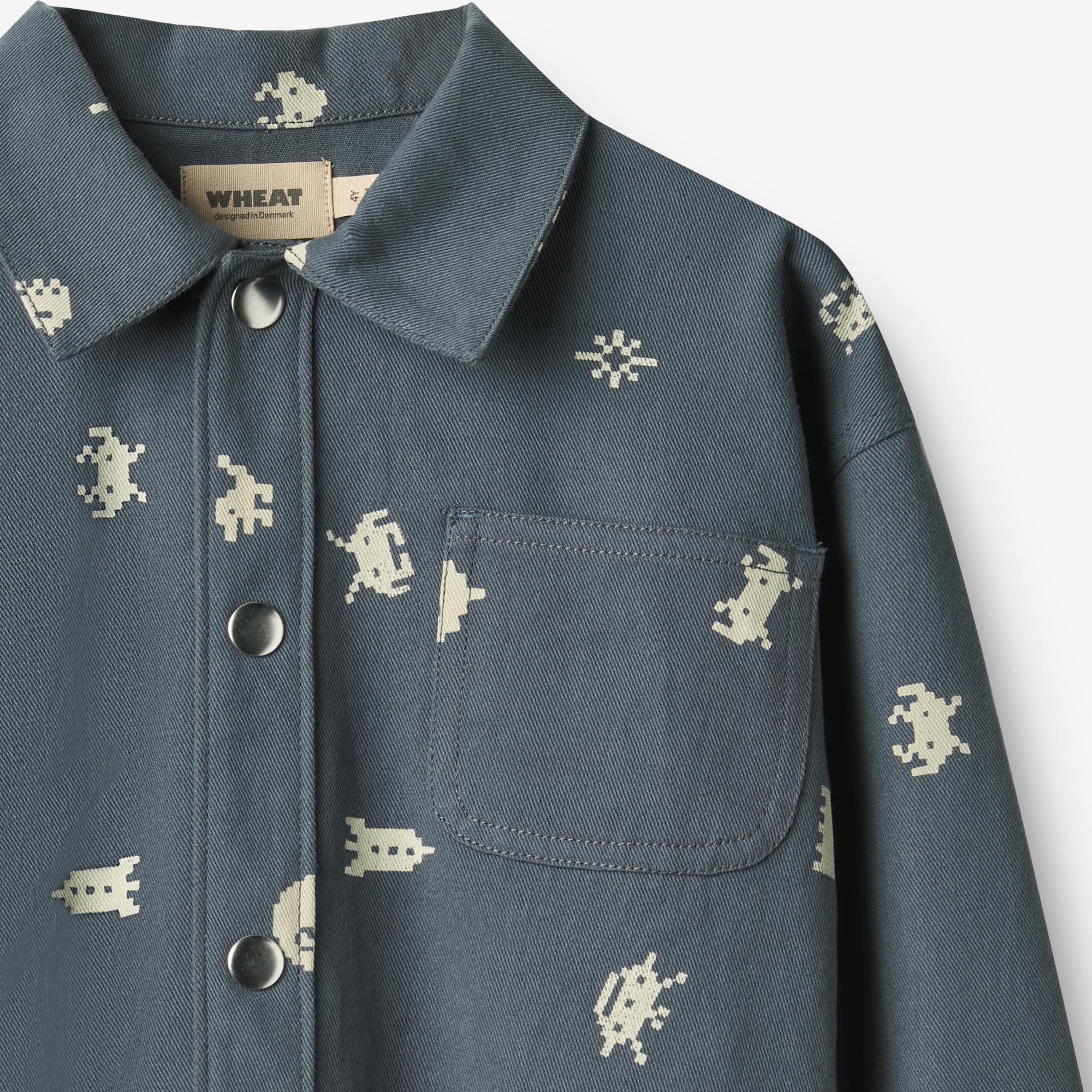 wheat-marcel-overshirt-game-over-hemd-bio-jungen-92-152 image 4
