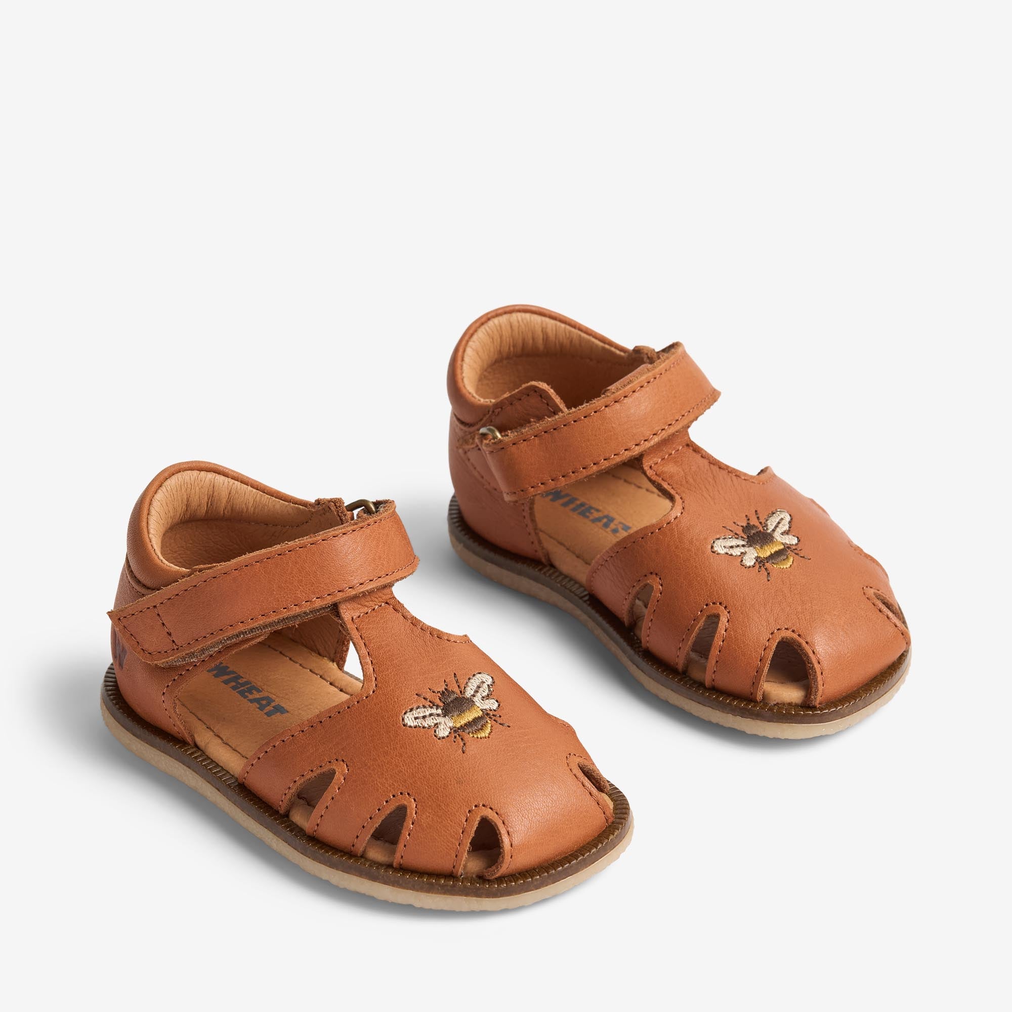 wheat-lowe-sandale-lauflernsandale-natural-leder image 1