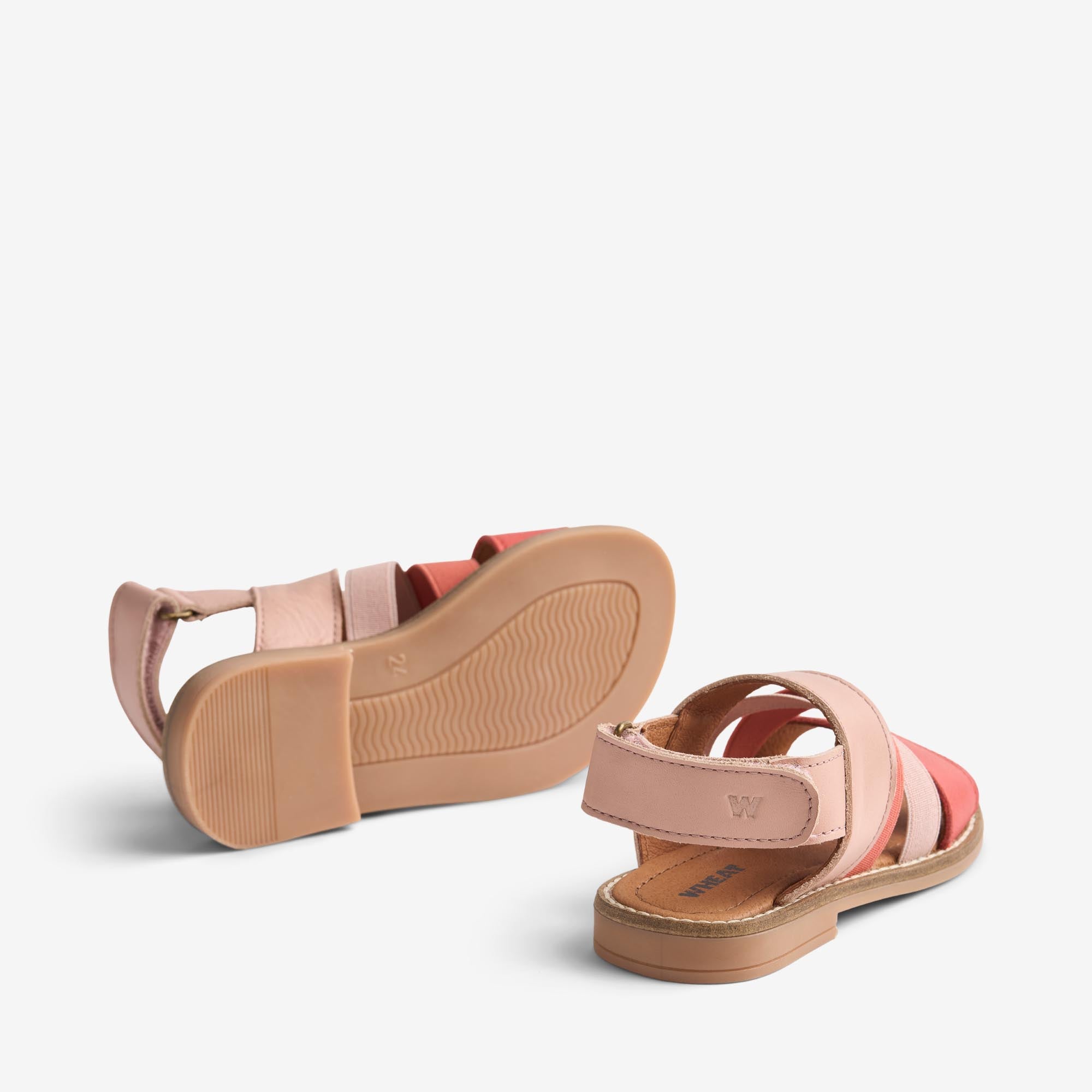 wheat-yuri-sandale-rose-leder-klettverschluss image 3