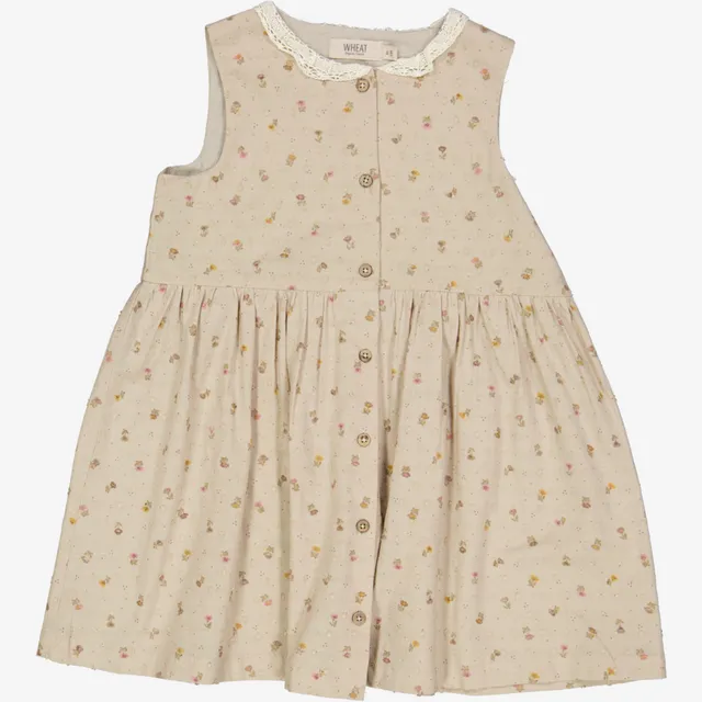 wheat-josephine-kleid-fossil-flowers-dot-bio-baumwolle image 1