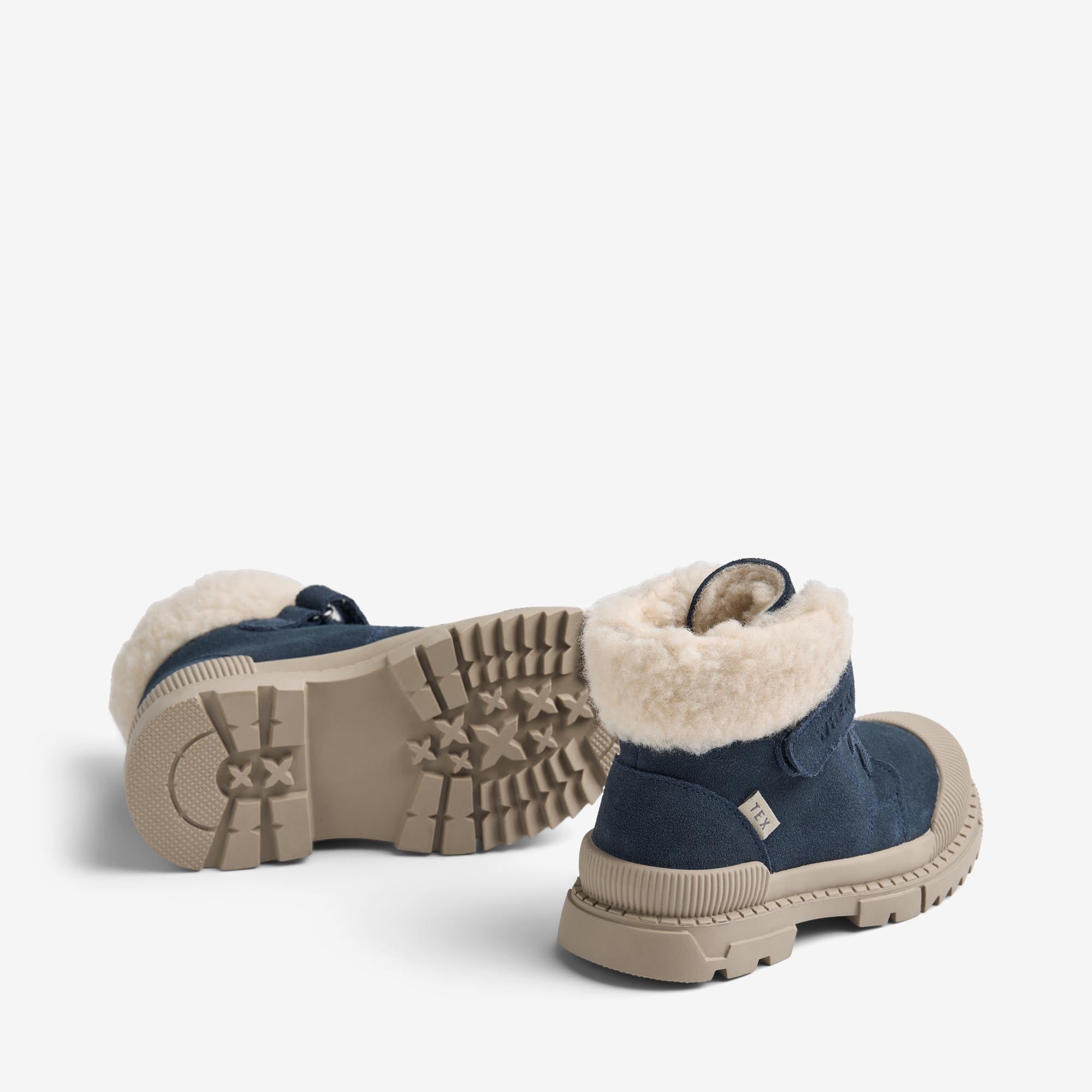 wheat-echo-tex-winterstiefel-greyblue-wildleder-wollfutter image 2