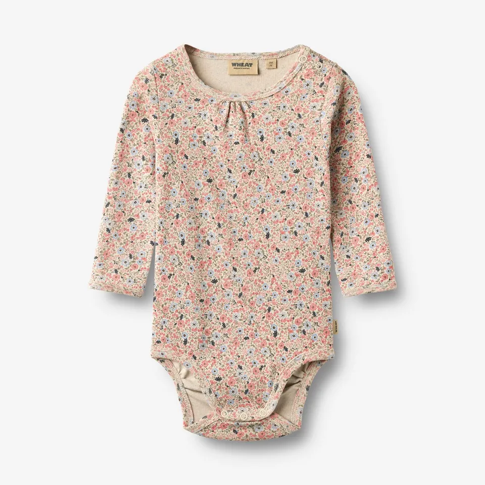 wheat-liv-body-grey-cloud-flowers-langarm-bio-baumwolle image 1