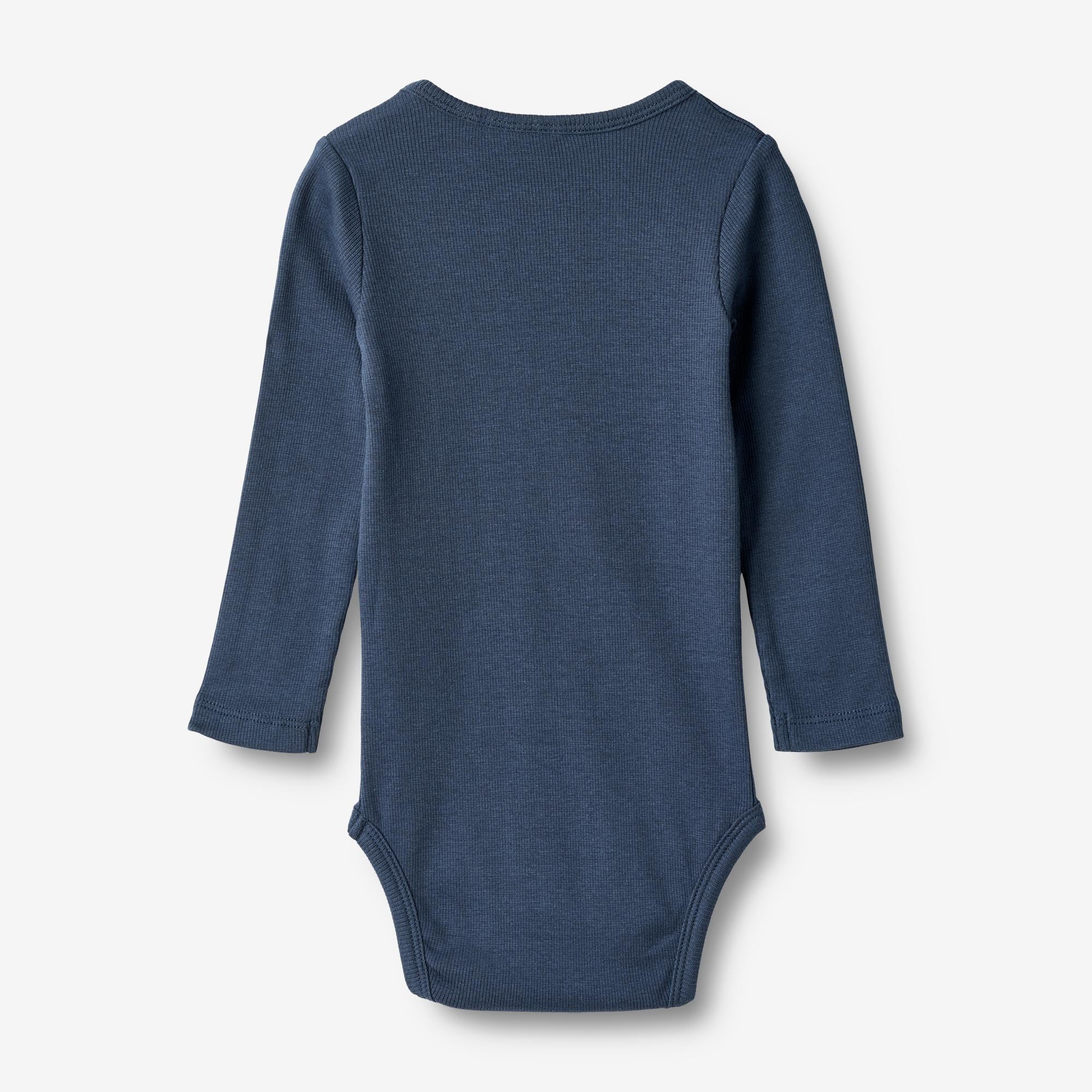 wheat-spencer-langarm-body-blue-waves-bio-baumwolle image 2