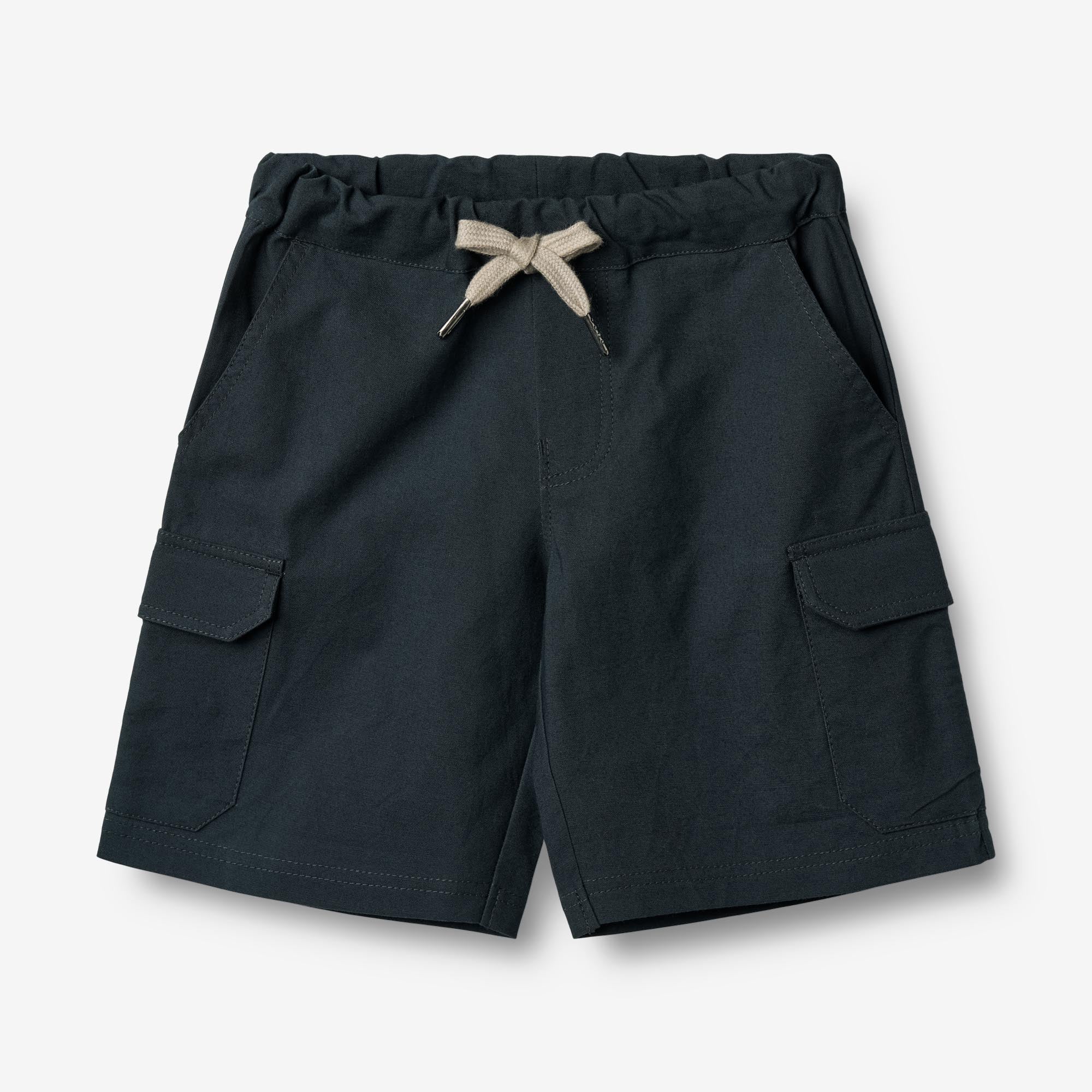 wheat-astor-shorts-kinder-navy-bio-baumwolle-taschen image 1