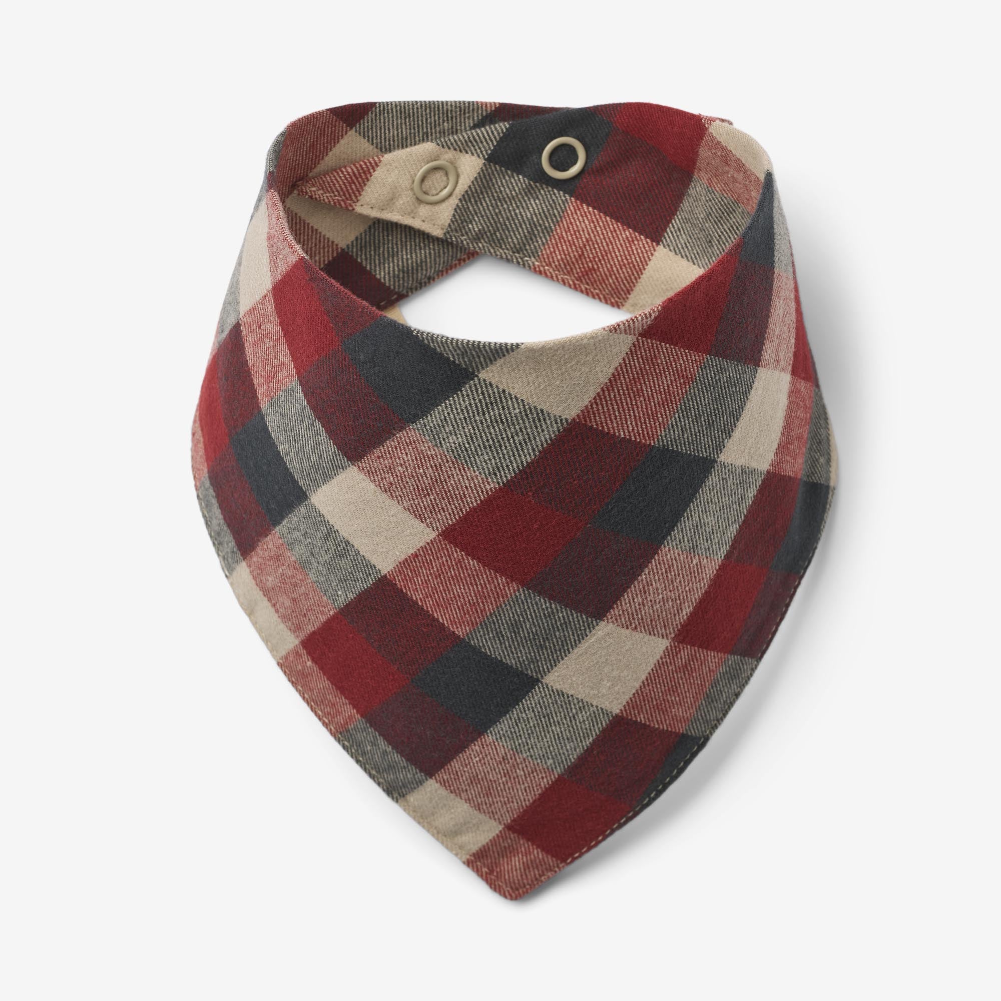 wheat-bib-eden-babyl-tzchen-red-blue-check-2er-set-bio image 3