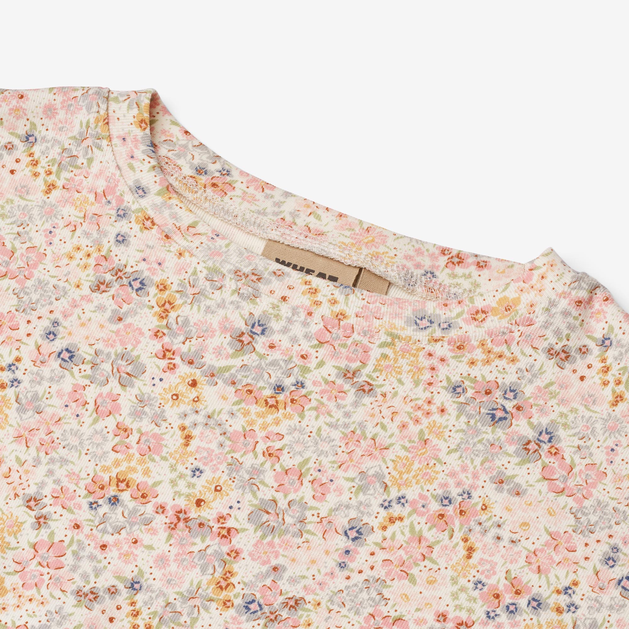 wheat-ally-t-shirt-m-dchen-bright-flowers-bio-baumwolle image 4