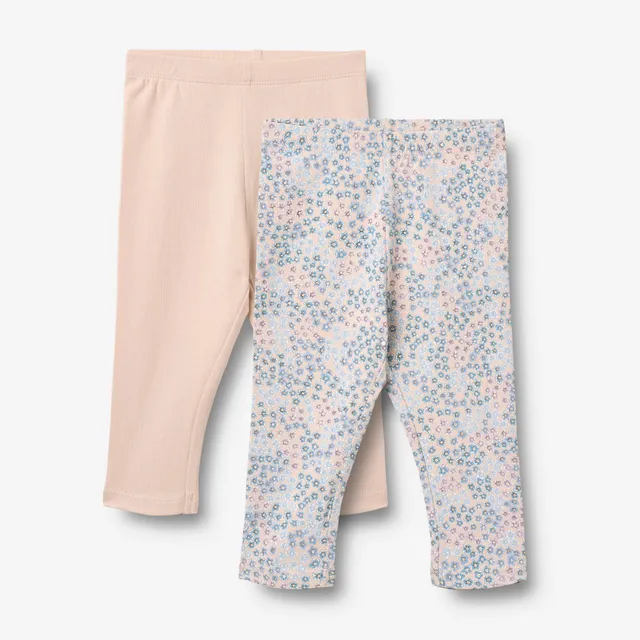 wheat-jules-leggings-babyleggings-powder-blue-flowers-2er image 1