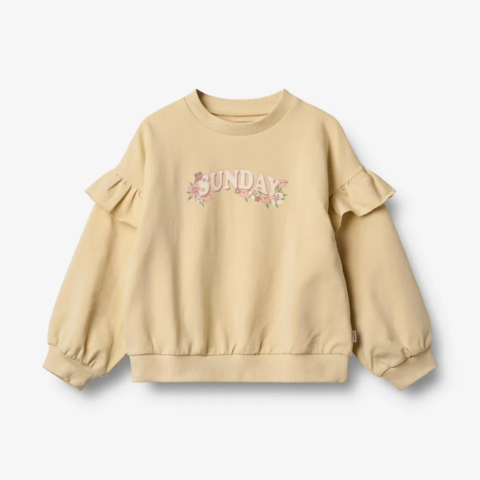 wheat-clothing-lulle-sweatshirt-chamomille-bio-baumwolle image 1