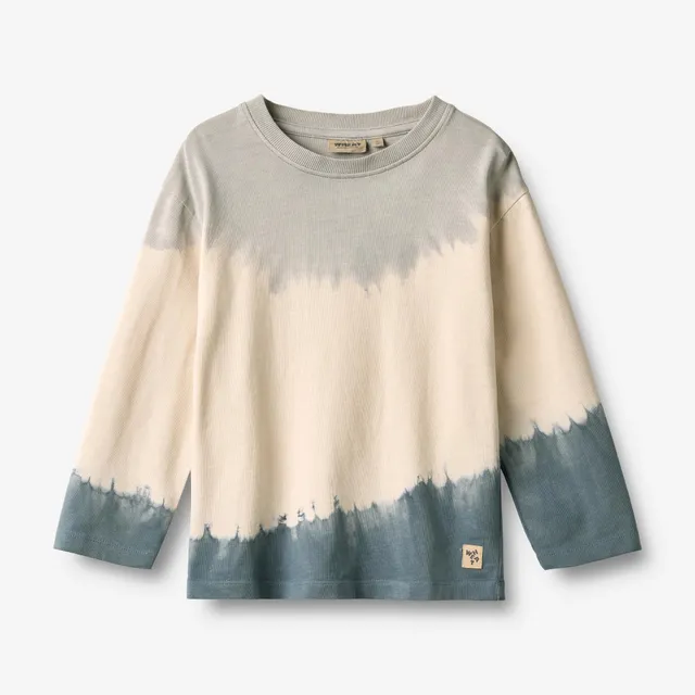 wheat-dixie-langarmshirt-bio-baumwolle-multi-dip-dye image 1