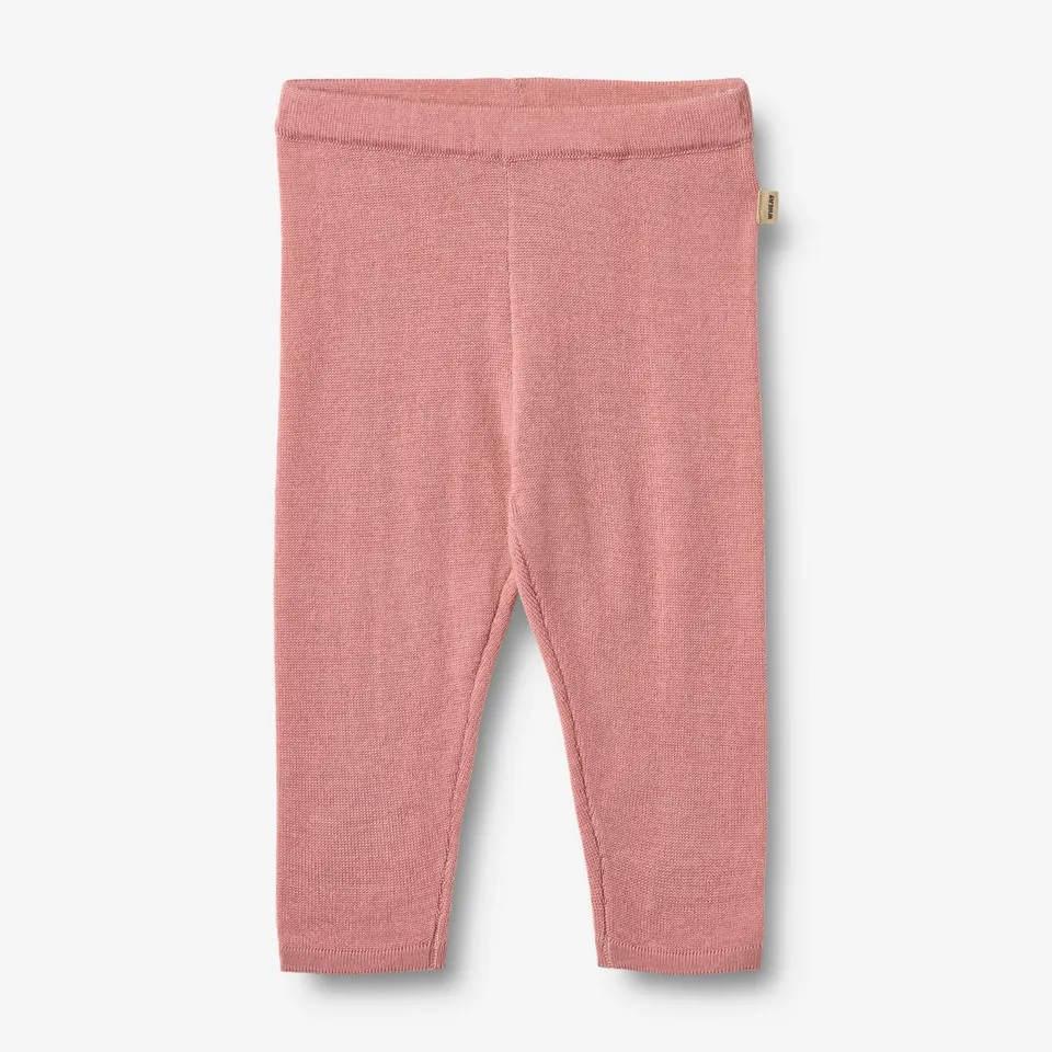 wheat-neel-strickhose-rose-merinowolle-baby image 1