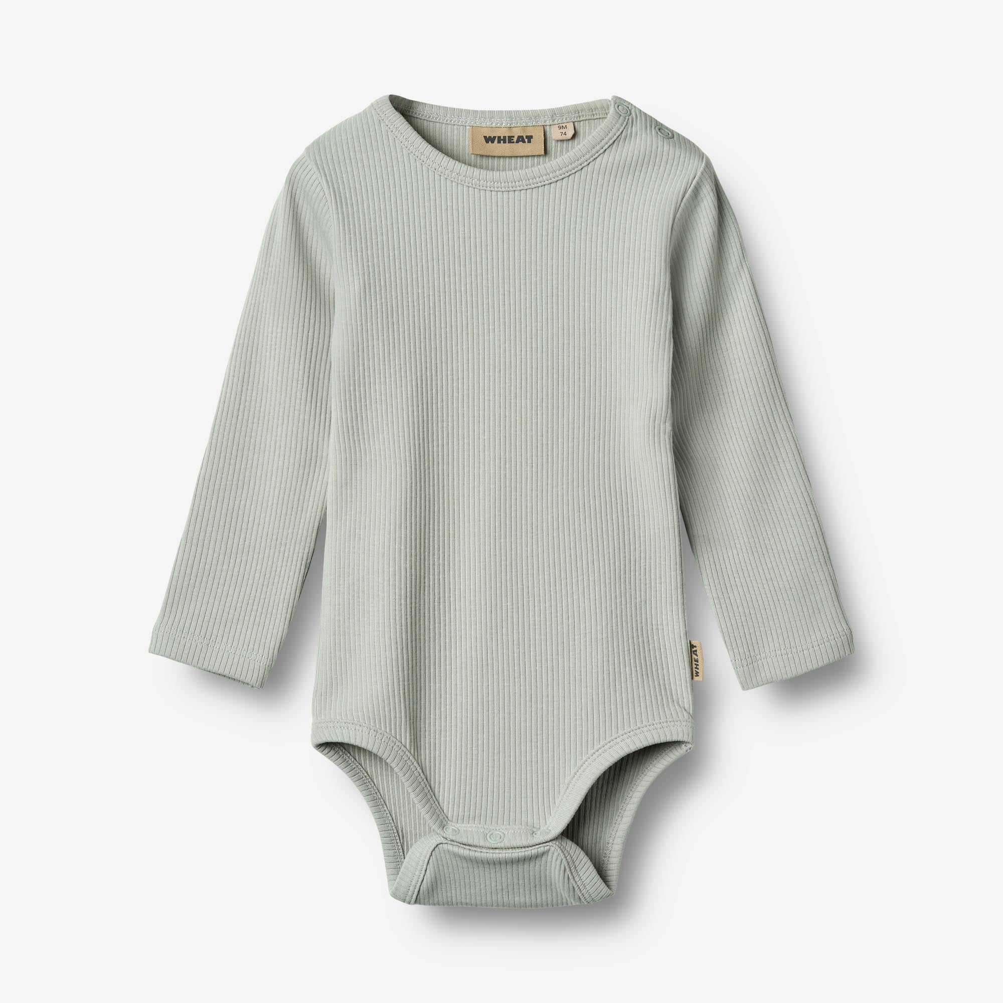 wheat-spencer-langarmbody-rainy-sky-baby-bio-baumwolle image 1