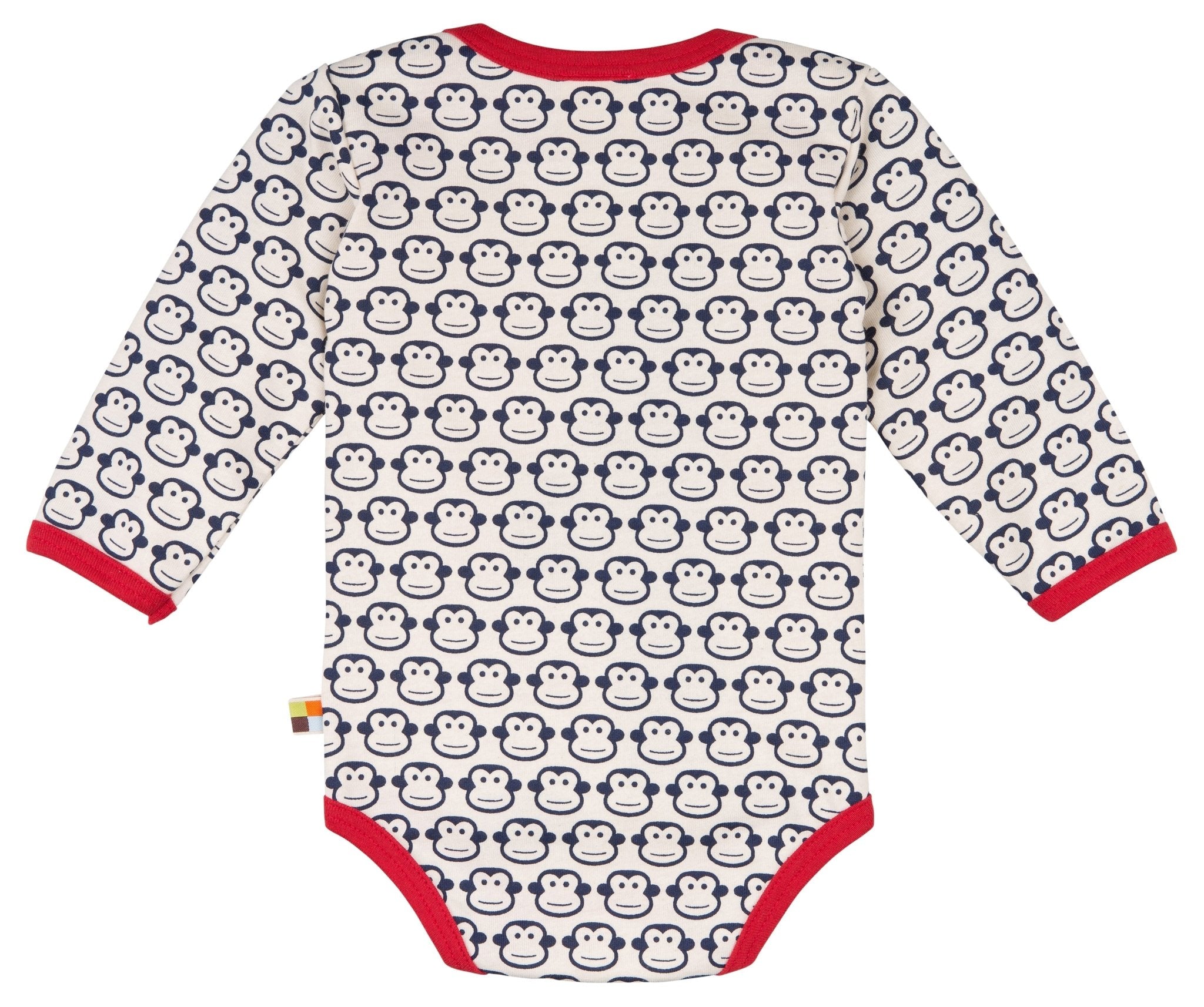 loud-proud-classics-body-langarm-babybody-navy-druck image 2