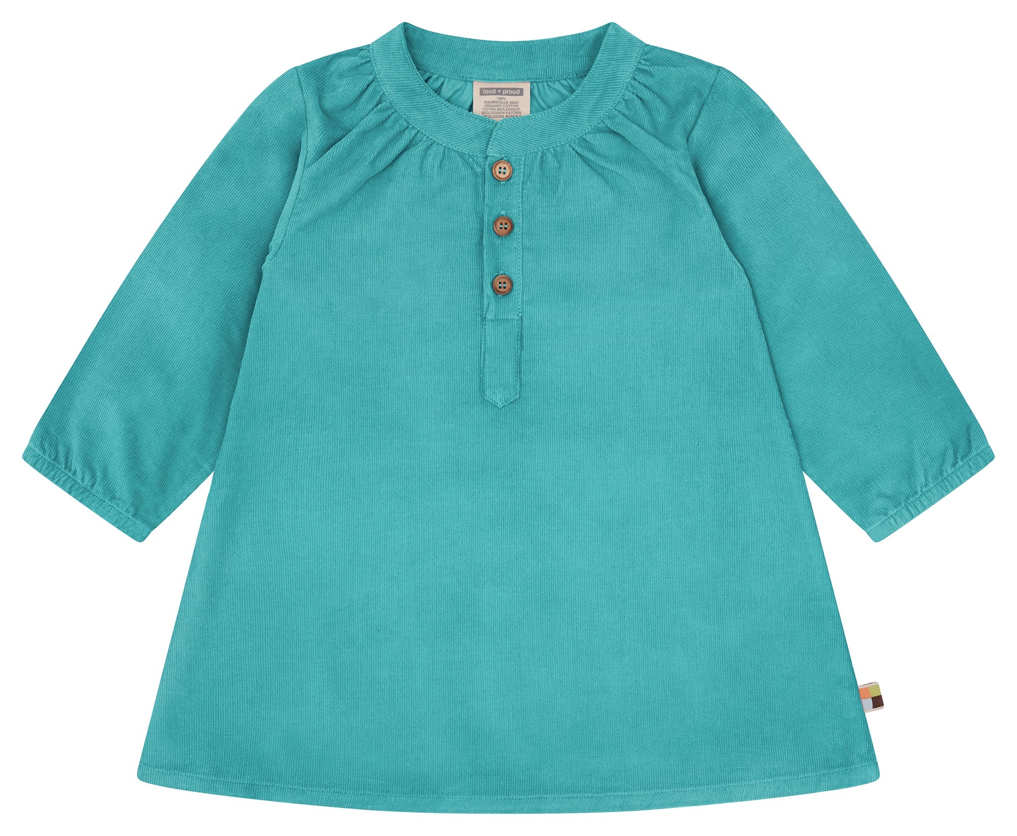 loud-proud-classics-kleid-cord-curry-98-104-bio image 7