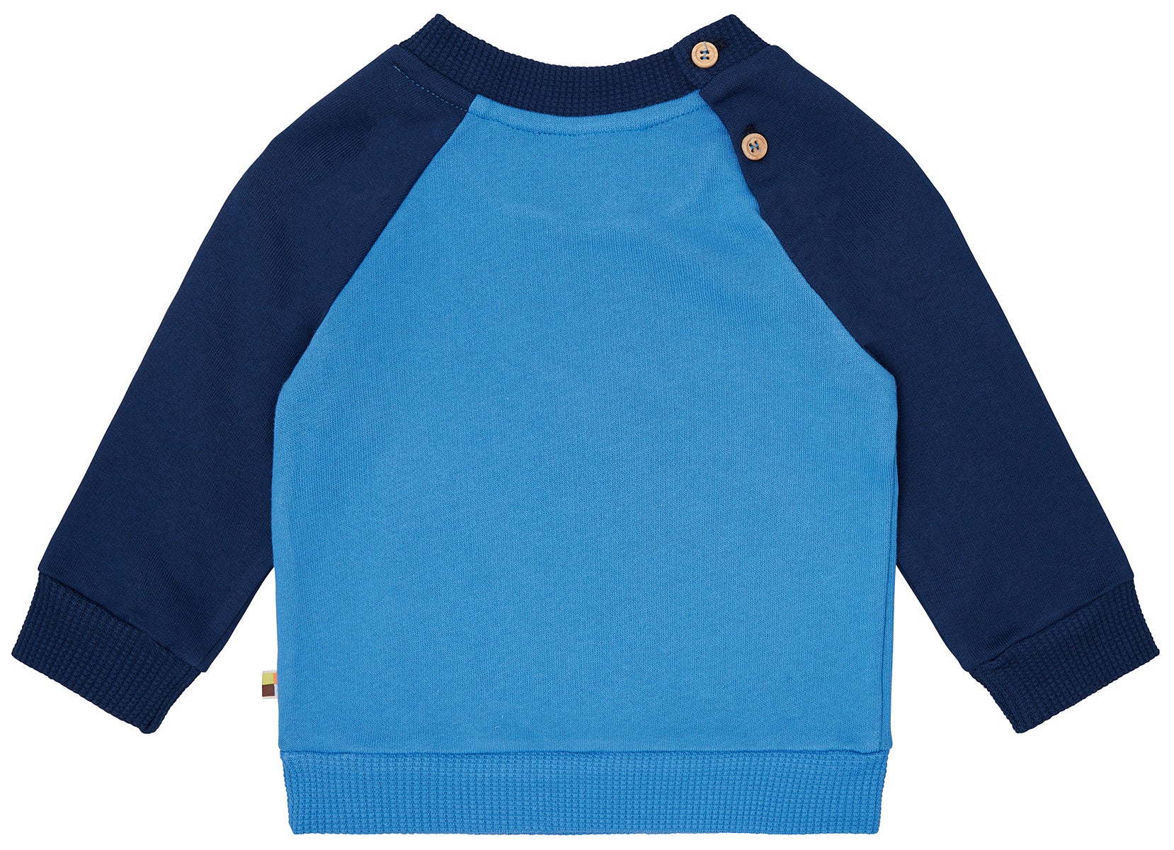 loud-proud-classics-sweatshirt-mit-raglan-rmeln-azur-pullover-86-92 image 2