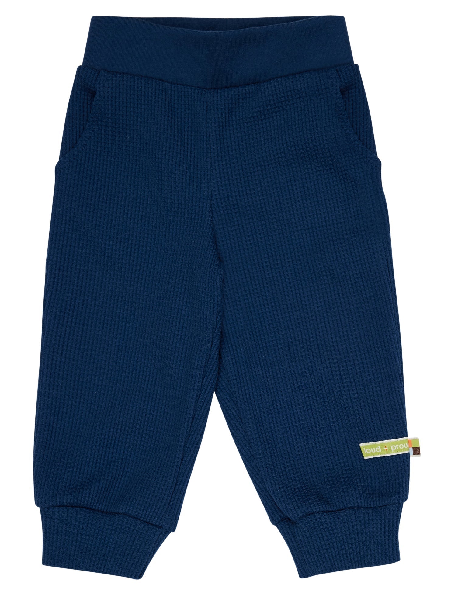 loud-proud-classics-hose-waffelstruktur-hose-grey-98-104-taschen image 7