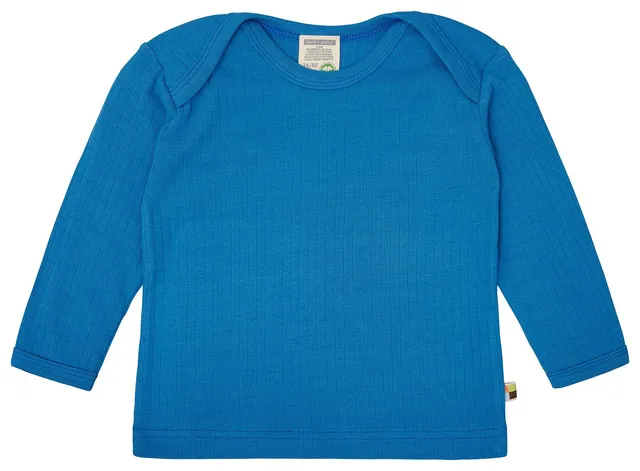 loud-proud-classics-shirt-uni-rippe-azur-62-68 image 1