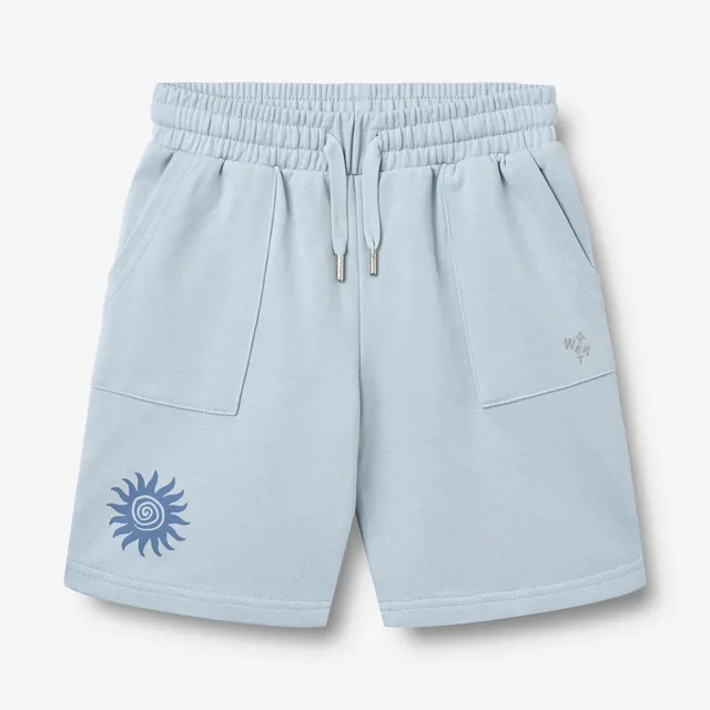 wheat-elmo-sweat-shorts-summer-sky-bio-baumwolle image 1
