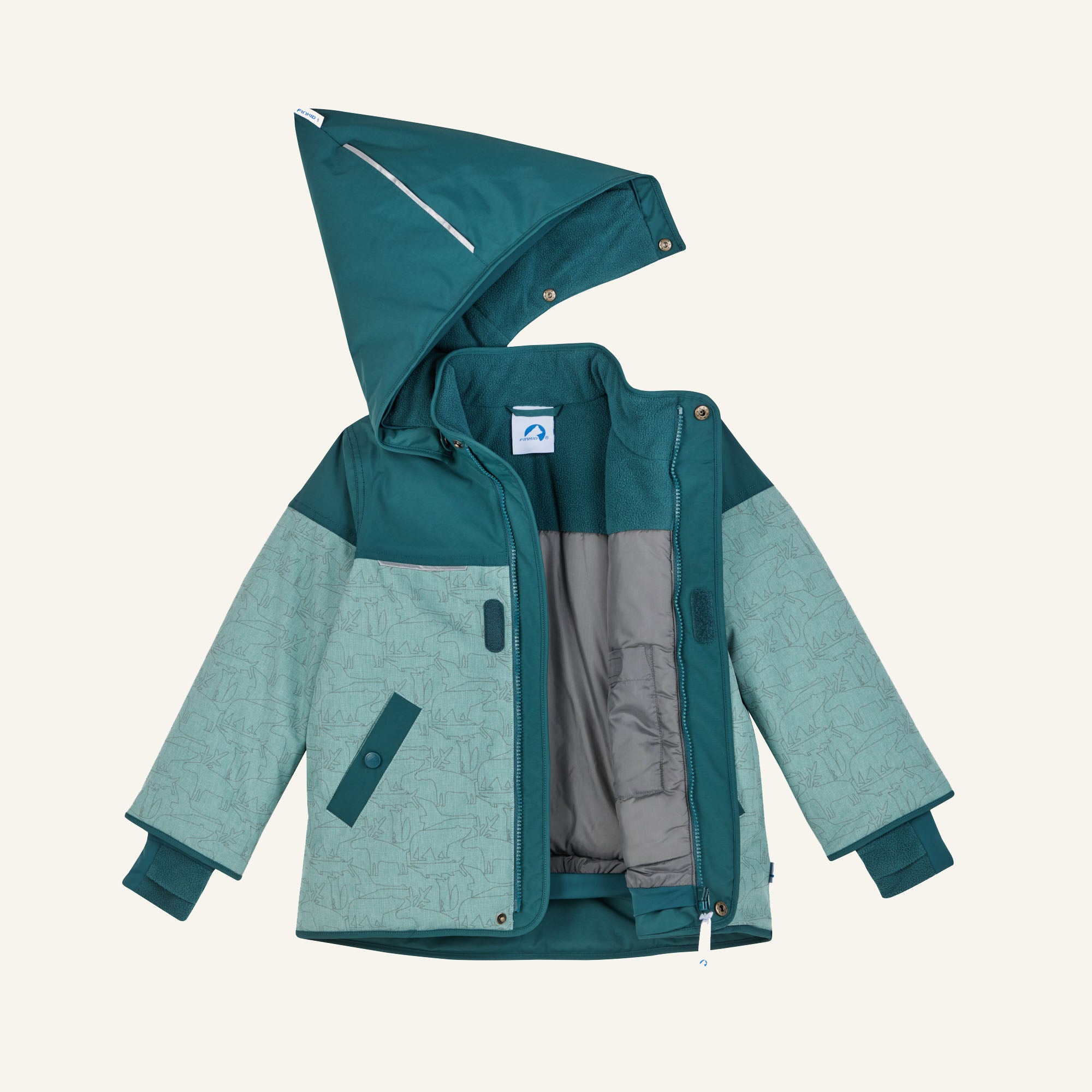 finkid-husky-livo-winterparka-bluestone-denim-wasserdicht image 3