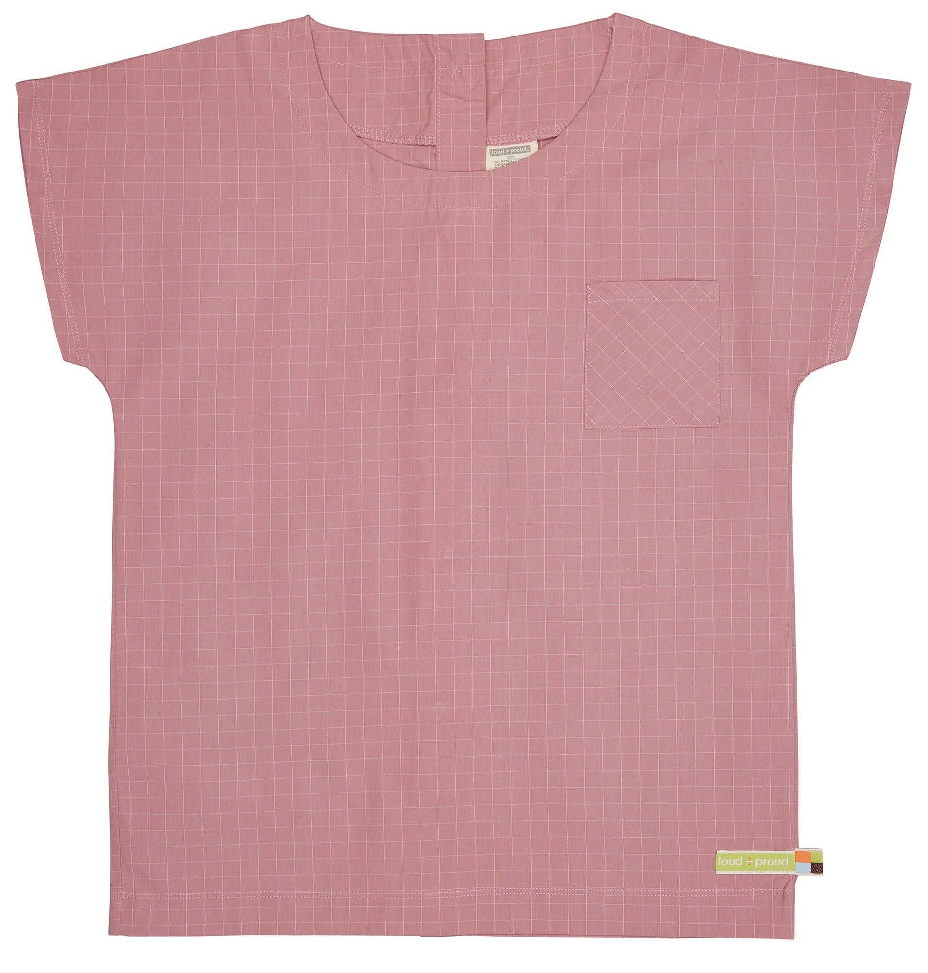 loud-proud-classics-bluse-karo-popelinebluse-aster-134-140 image 1