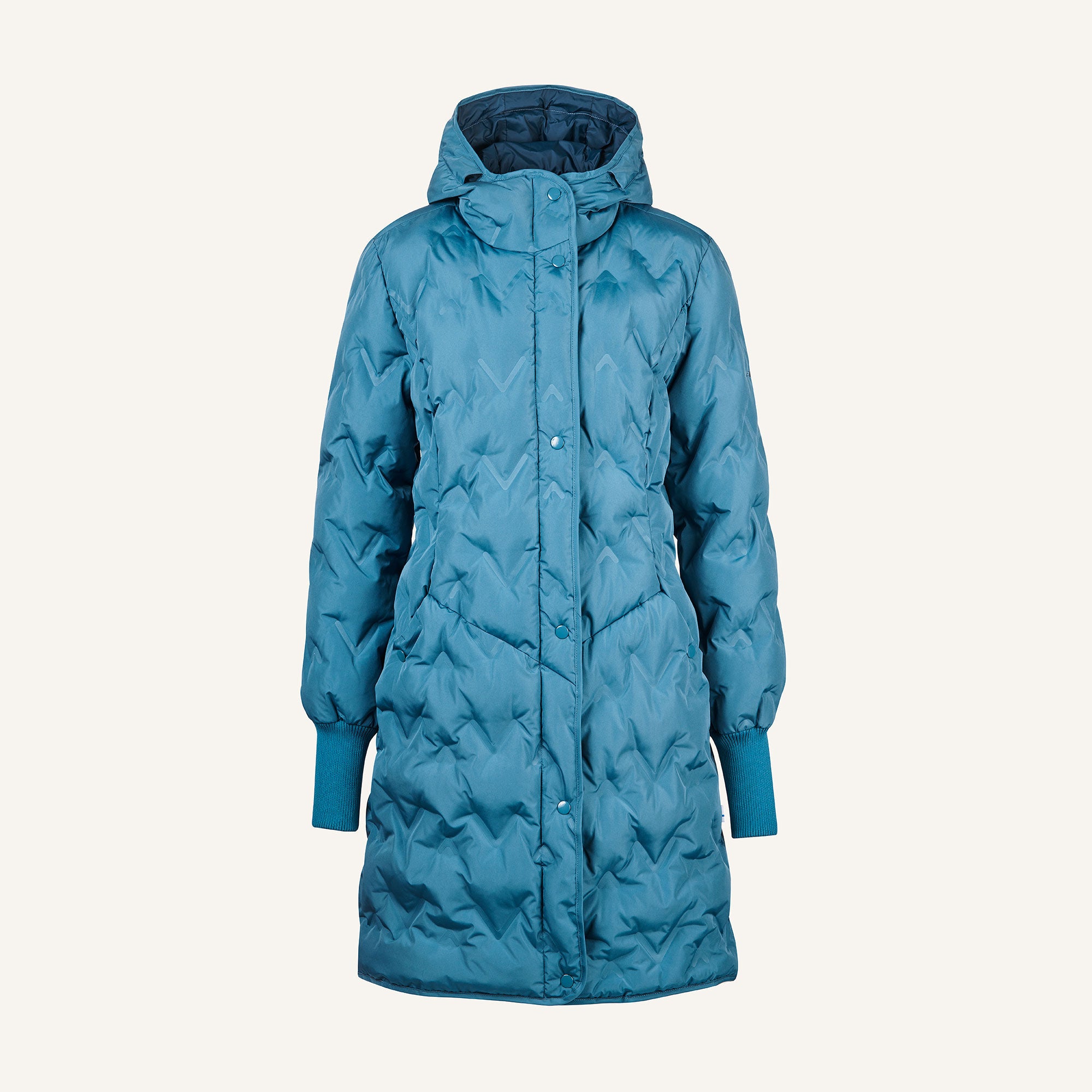 finkid-husky-juolukka-winterjacke-redwood-38-steppoptik image 2