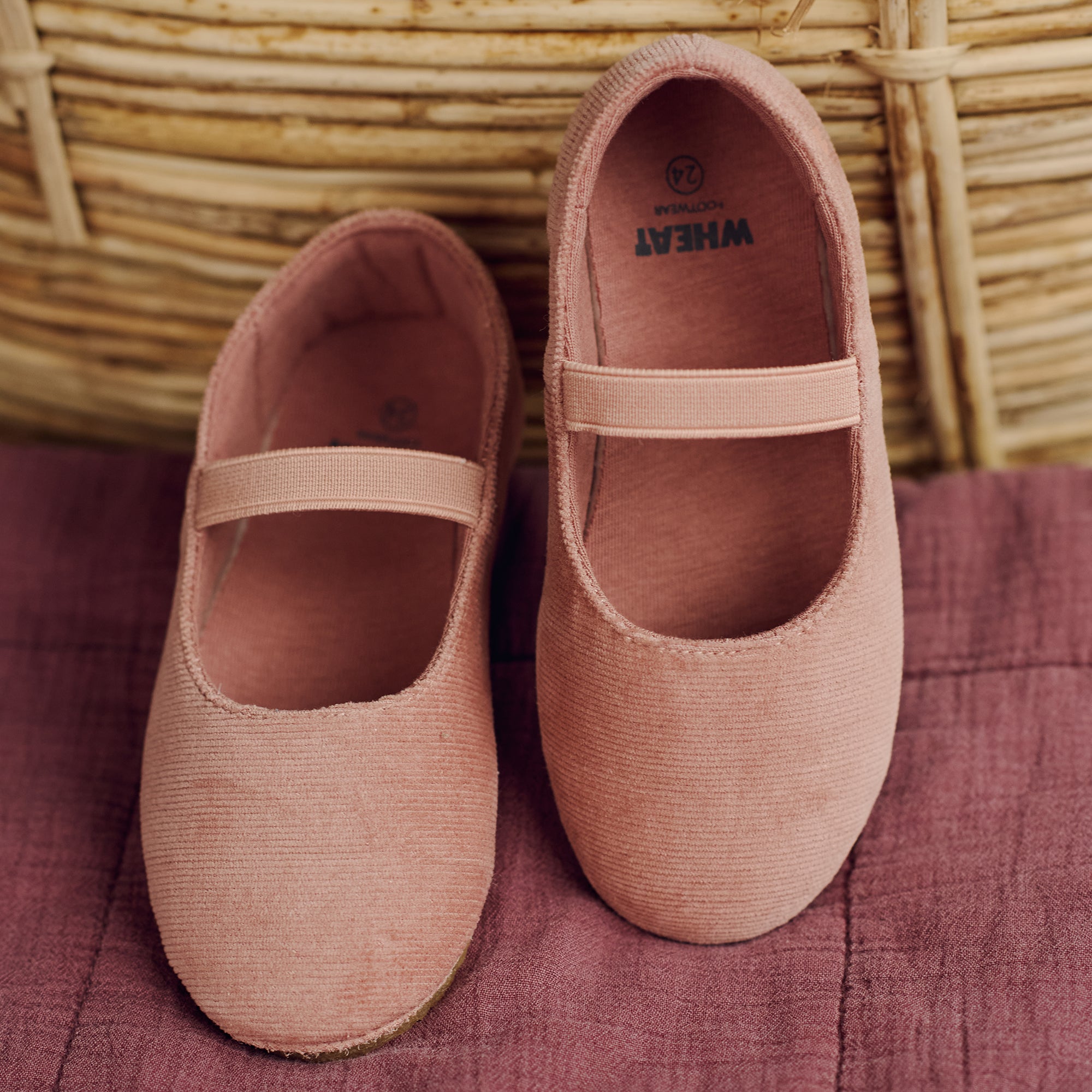 wheat-rosen-ballerina-rose-powder-cord image 2